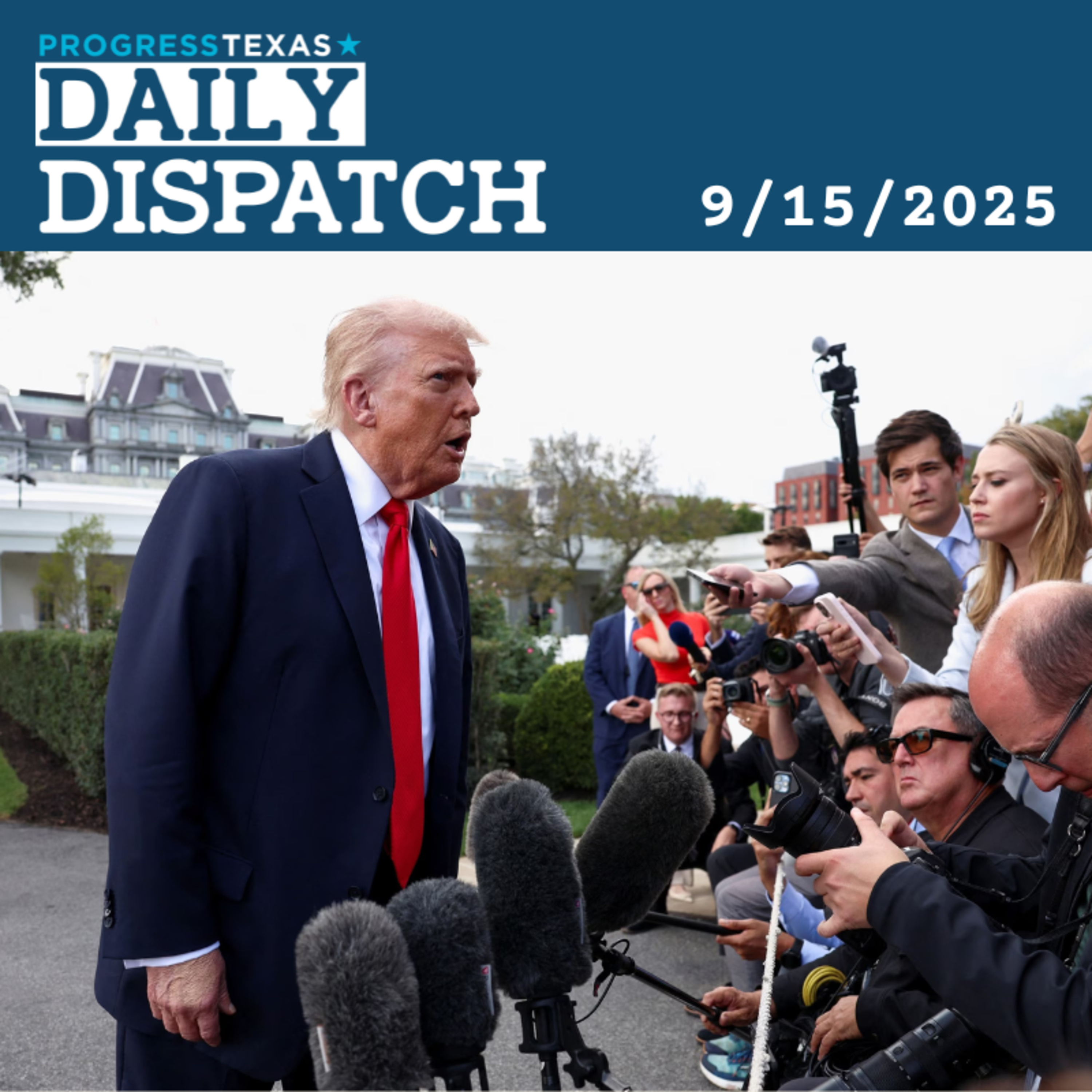 Daily Dispatch 9/15/25: Trump Greenlights MAGA Violence Over Kirk Shooting, and More episode artwork