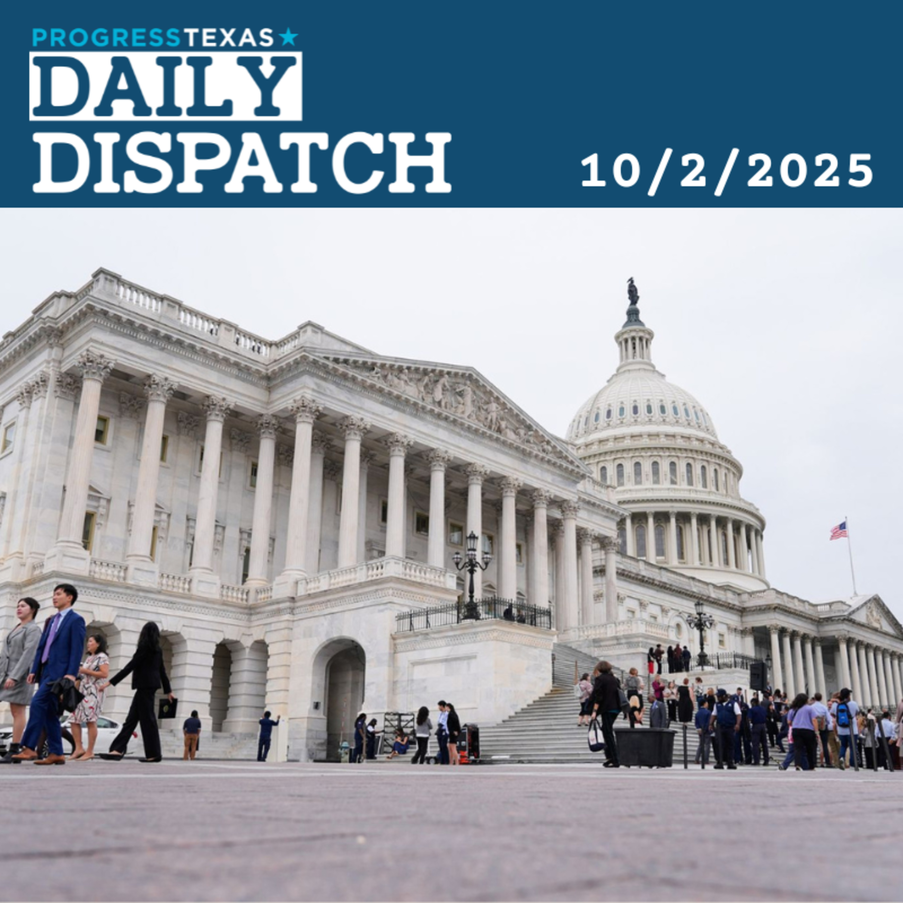 Daily Dispatch 10/2/25: Democrats Must NOT Cave On Federal Shutdown, And More episode artwork