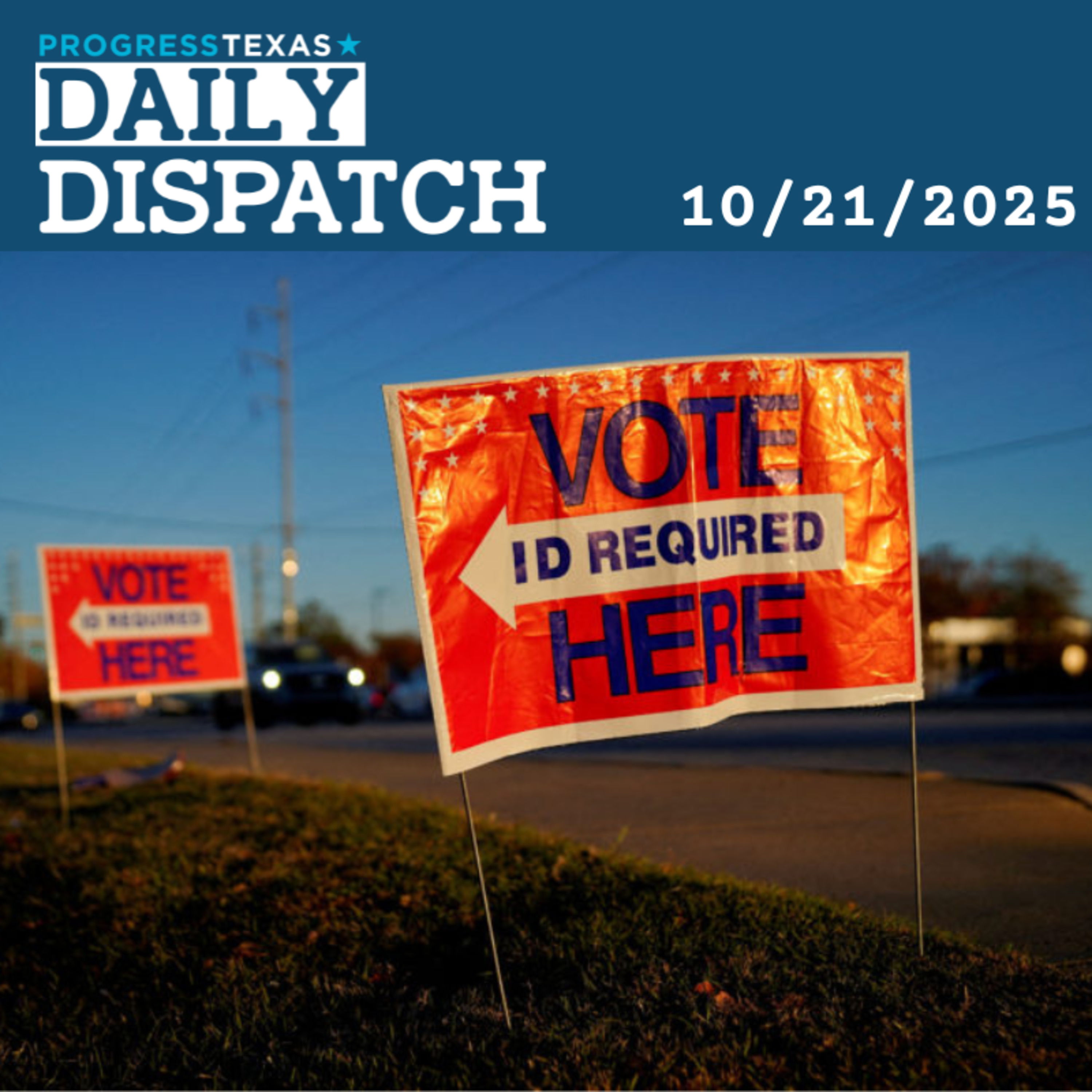 Daily Dispatch 10/21/25: State Releases Incomplete Data On "Potential Non-Citizen" Voting, and More episode artwork