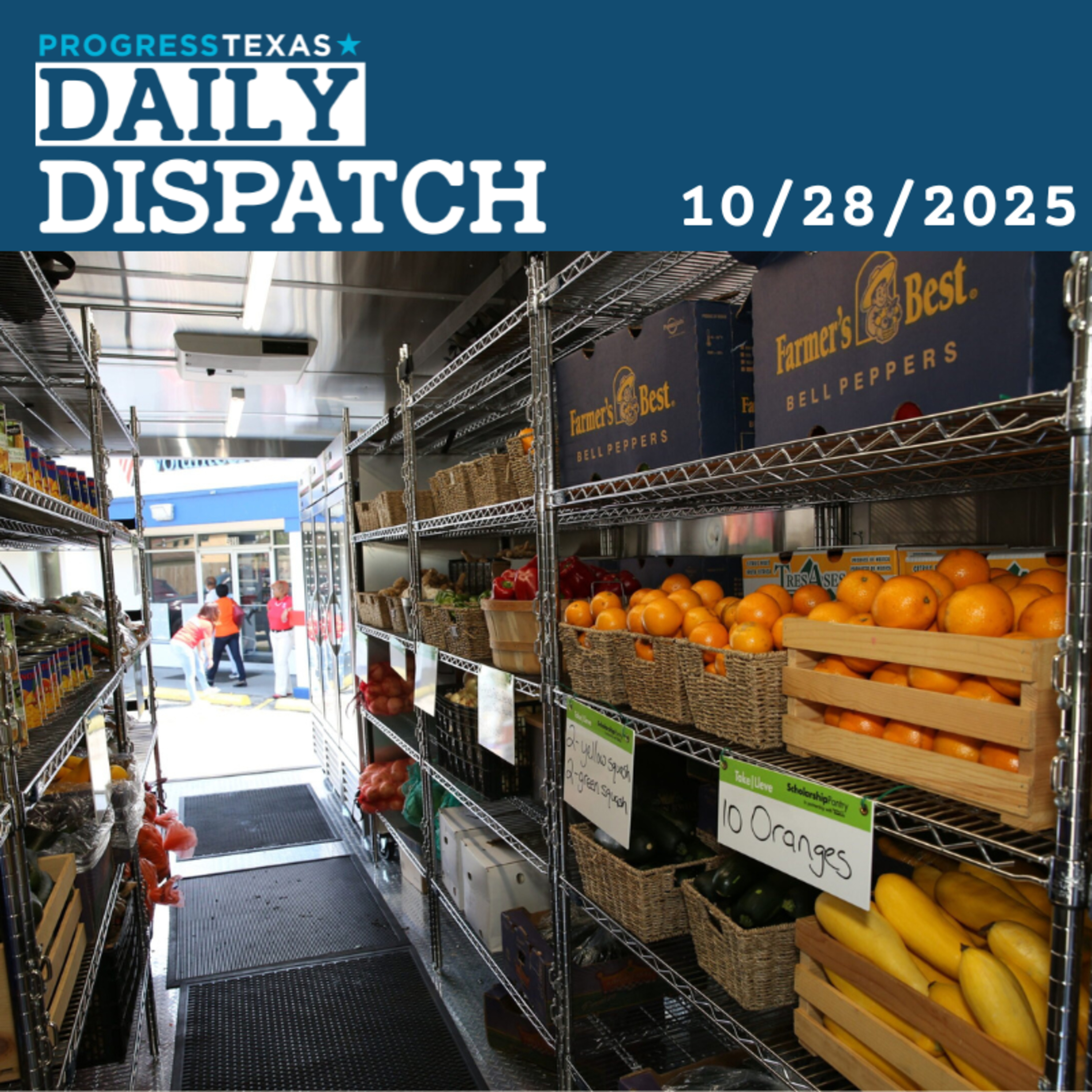 Daily Dispatch 10/28/25: SNAP Benefits End Saturday - Support Your Local Food Bank NOW, and More episode artwork