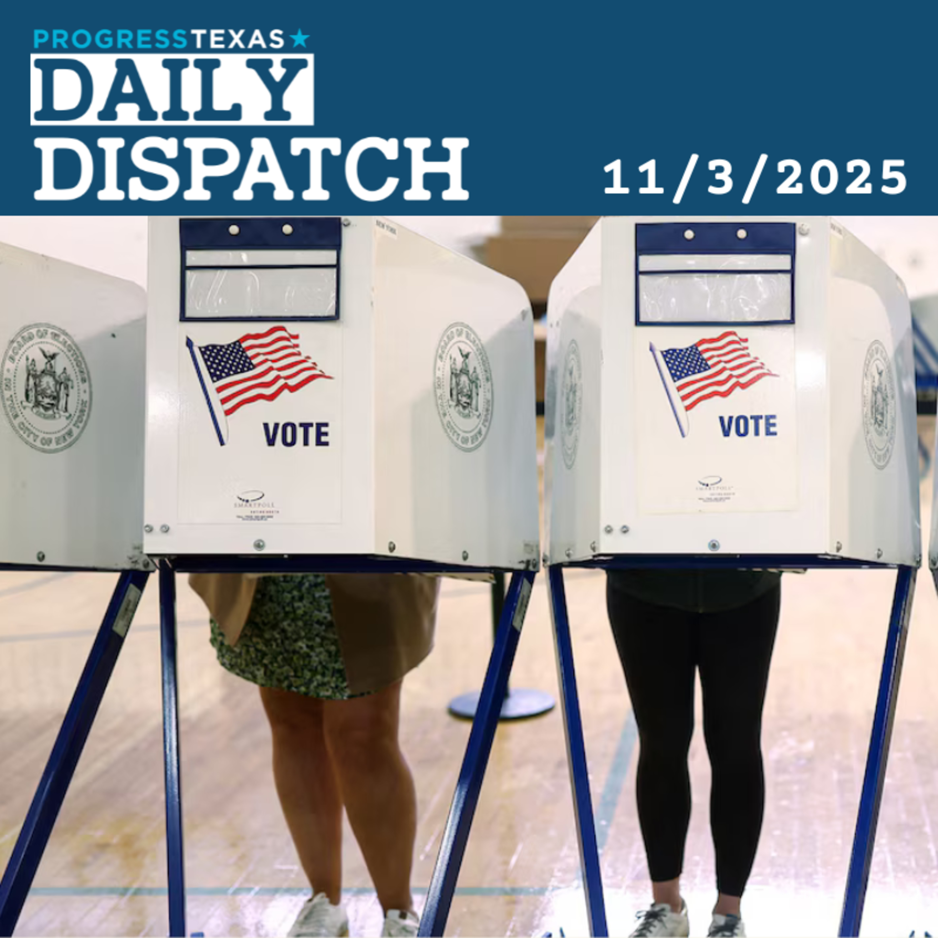Daily Dispatch 11/3/25: One-Year Countdown To 2026 Midterms Begins Today, and More episode artwork