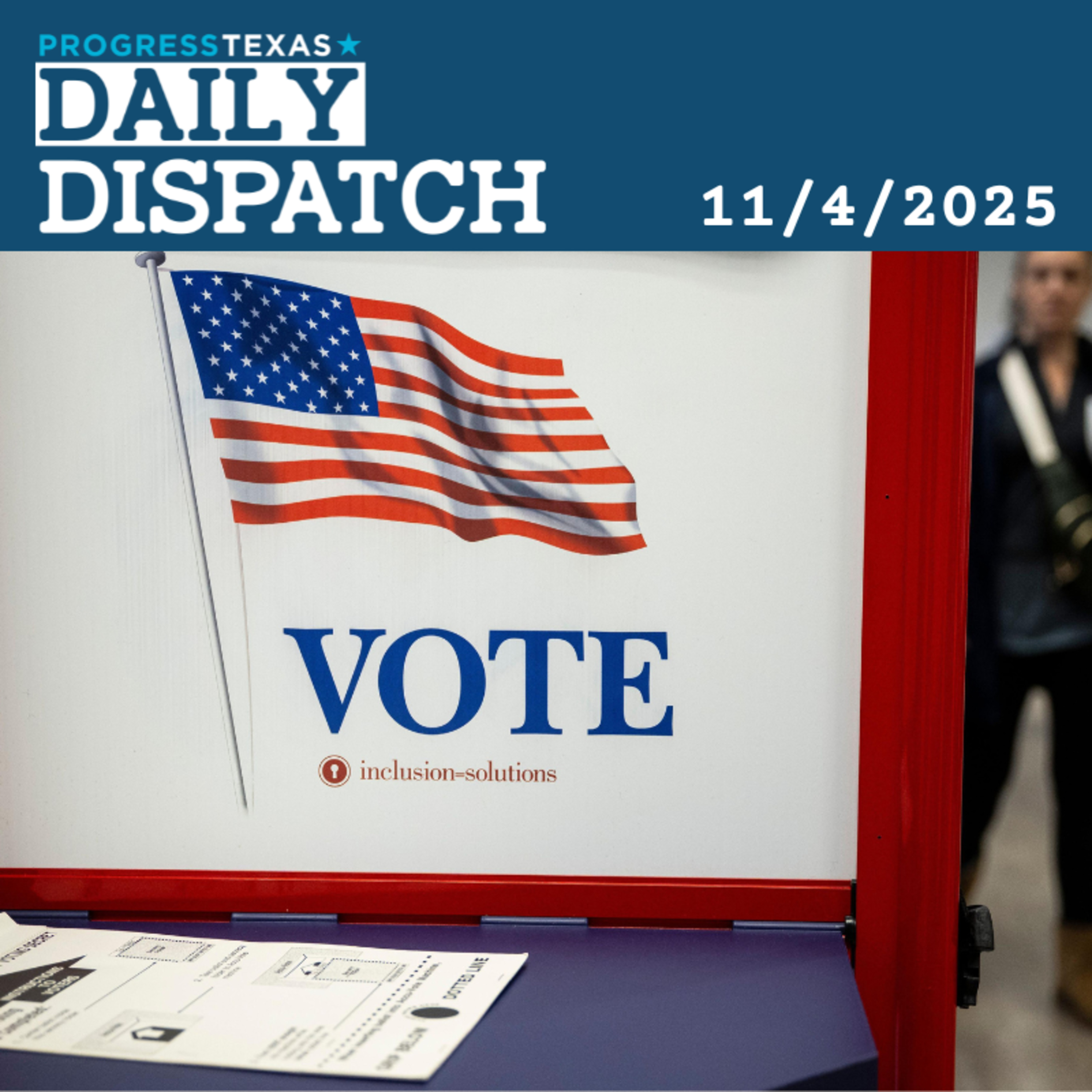 Daily Dispatch 11/4/25: Election Day! Get Thee To The Polls, And More episode artwork