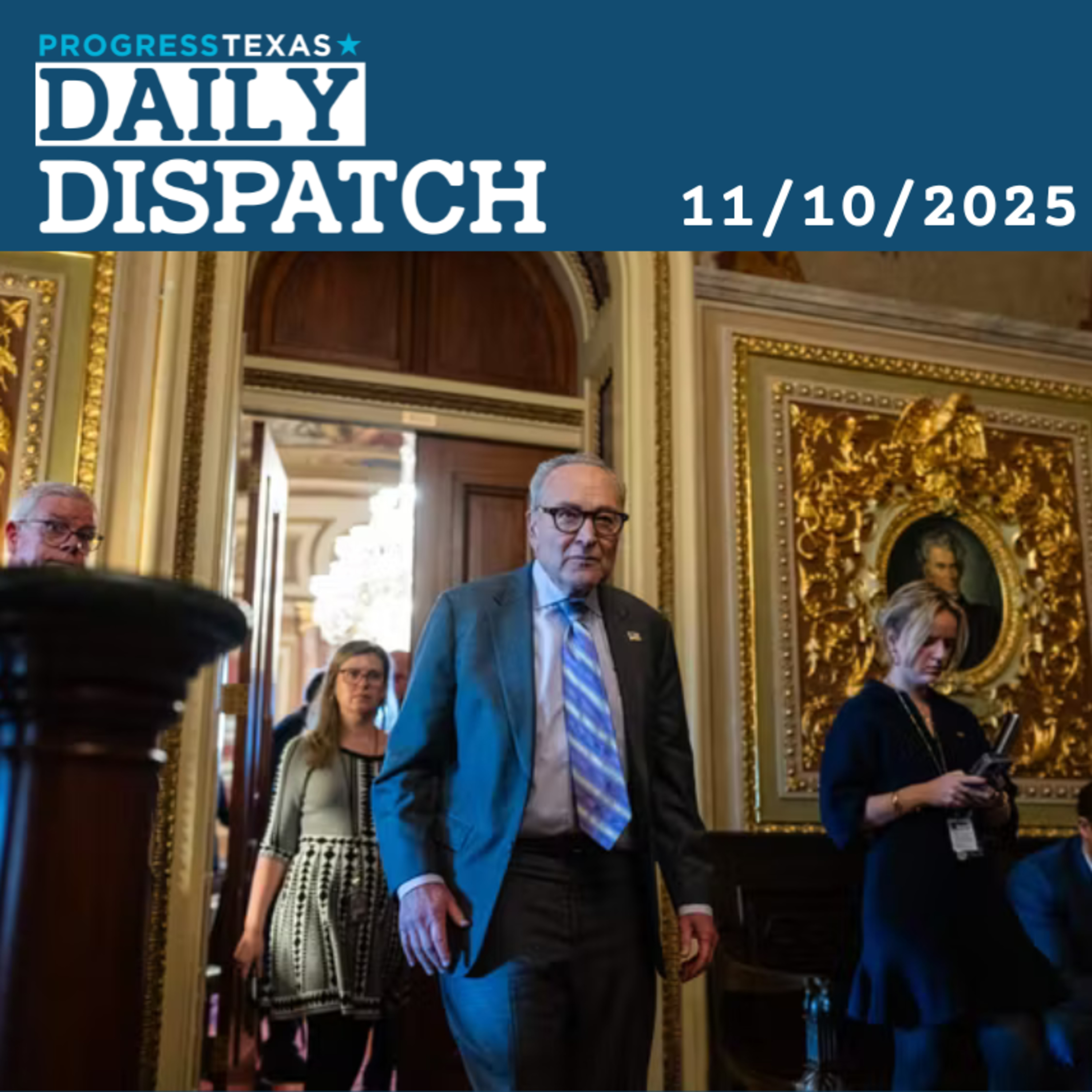 Daily Dispatch 11/10/25: Dems Cave On Shutdown - What's Next? And More episode artwork
