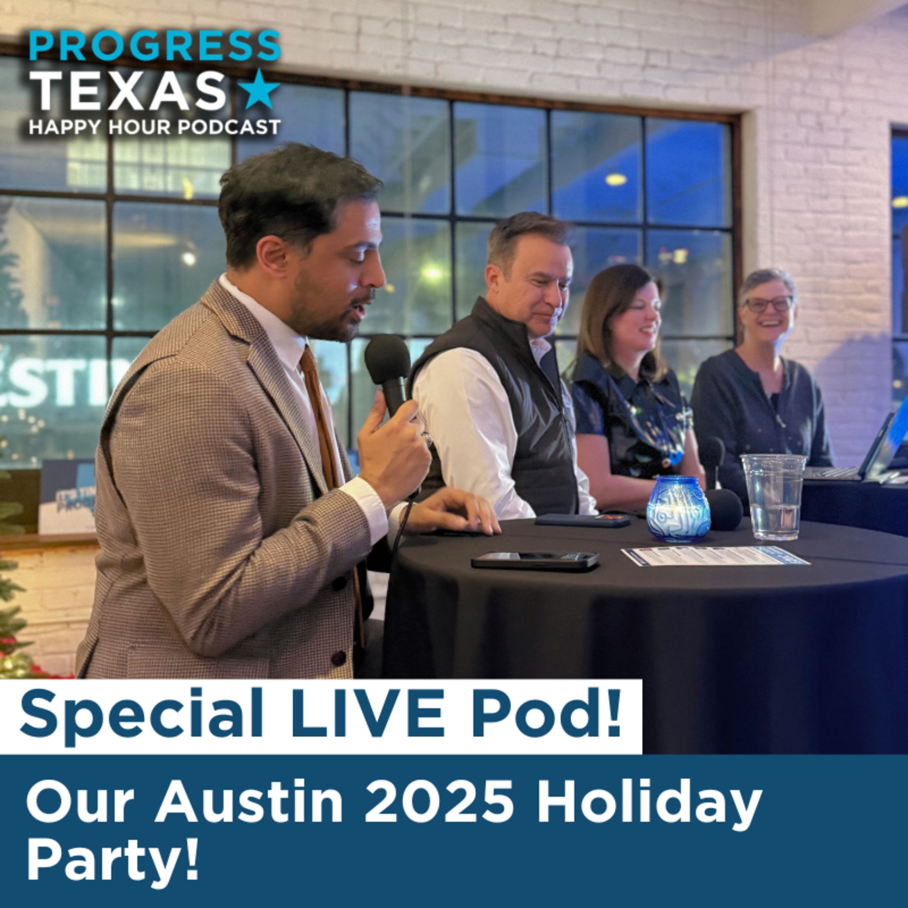 Special LIVE Pod: Our Austin 2025 Holiday Party! episode artwork