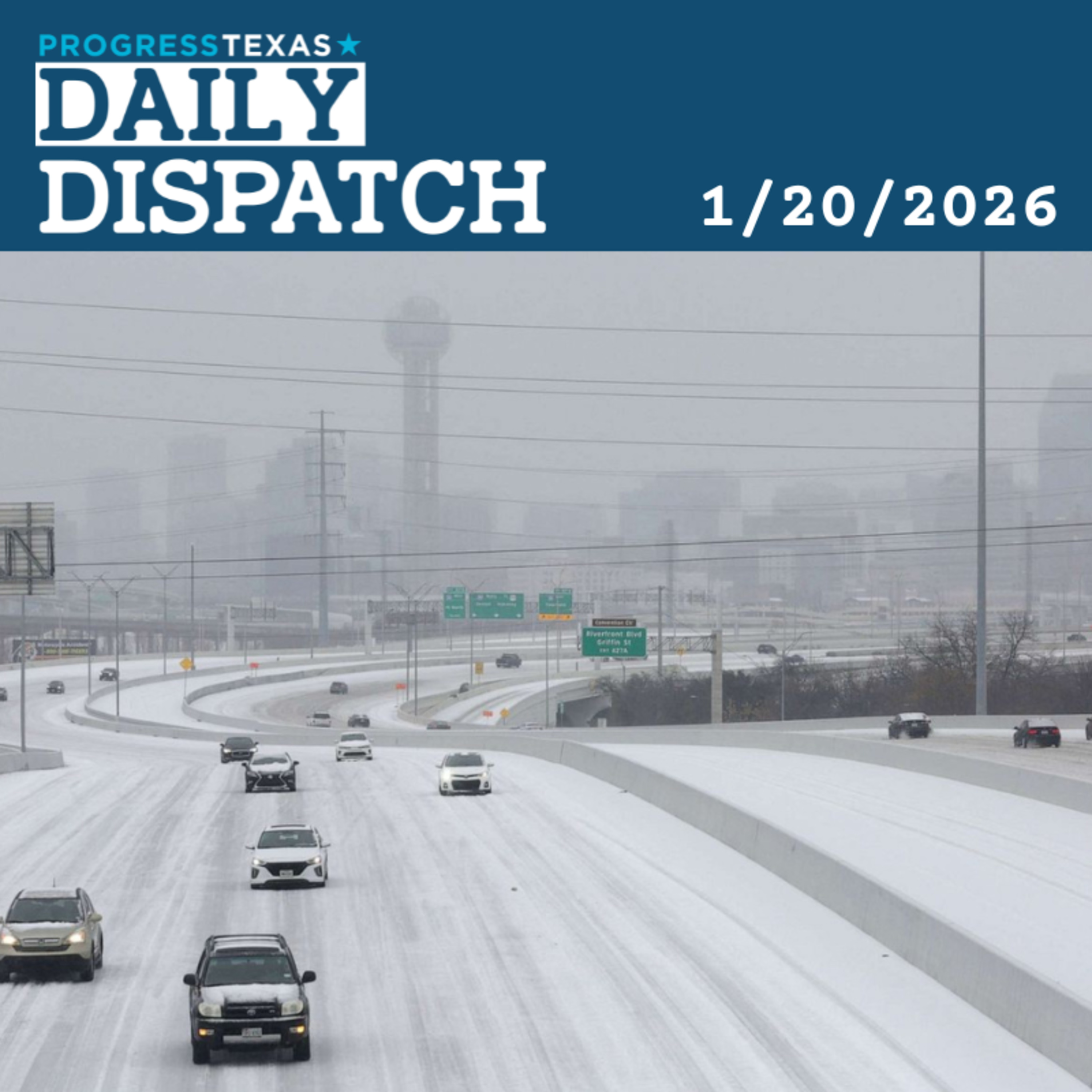 Daily Dispatch 1/20/26: Texans, Worried About ICE, Now Also Worry About Ice - And More episode artwork