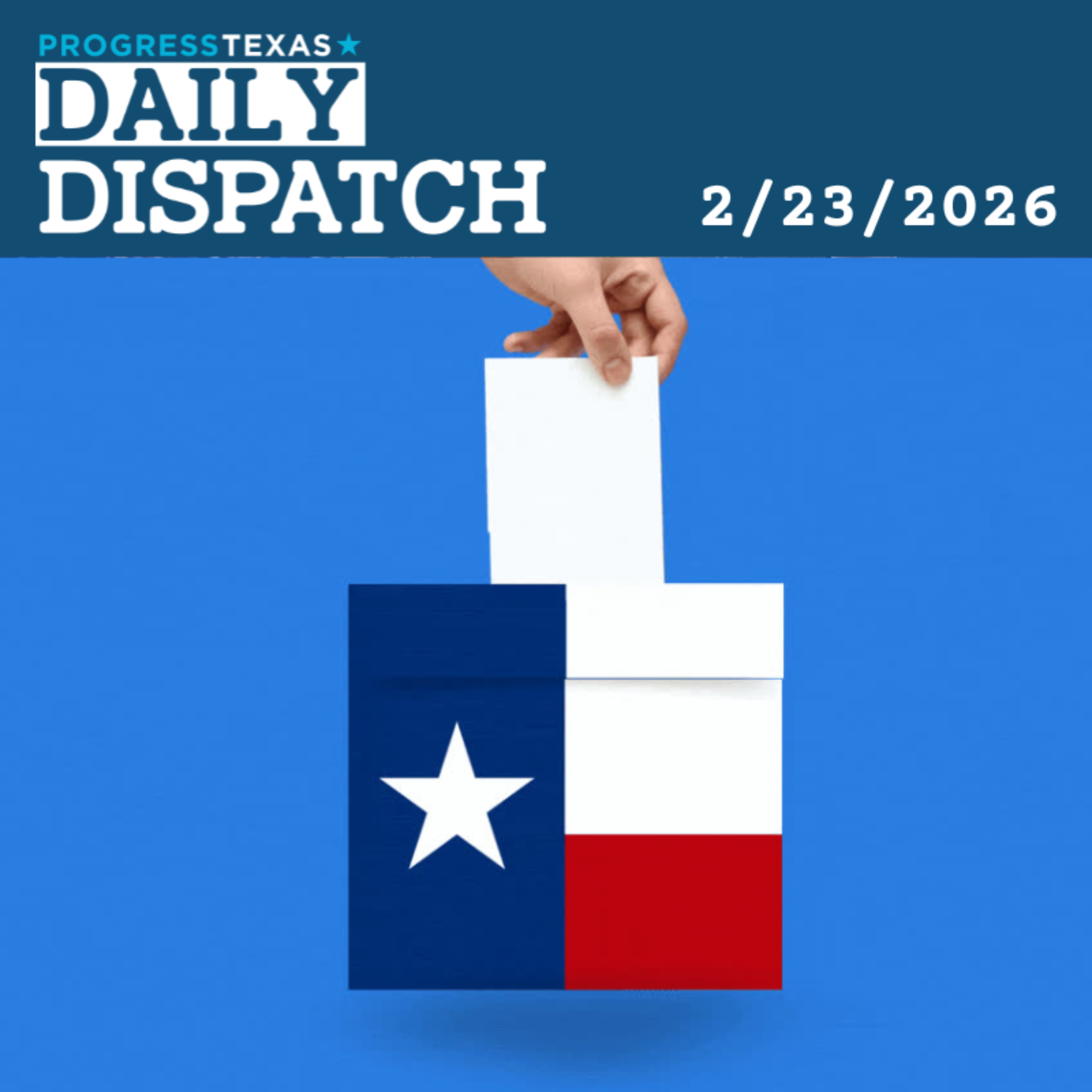 Daily Dispatch 2/23/26: Eye-Popping Dem Primary Turnout Keeps Poppin', and More episode artwork