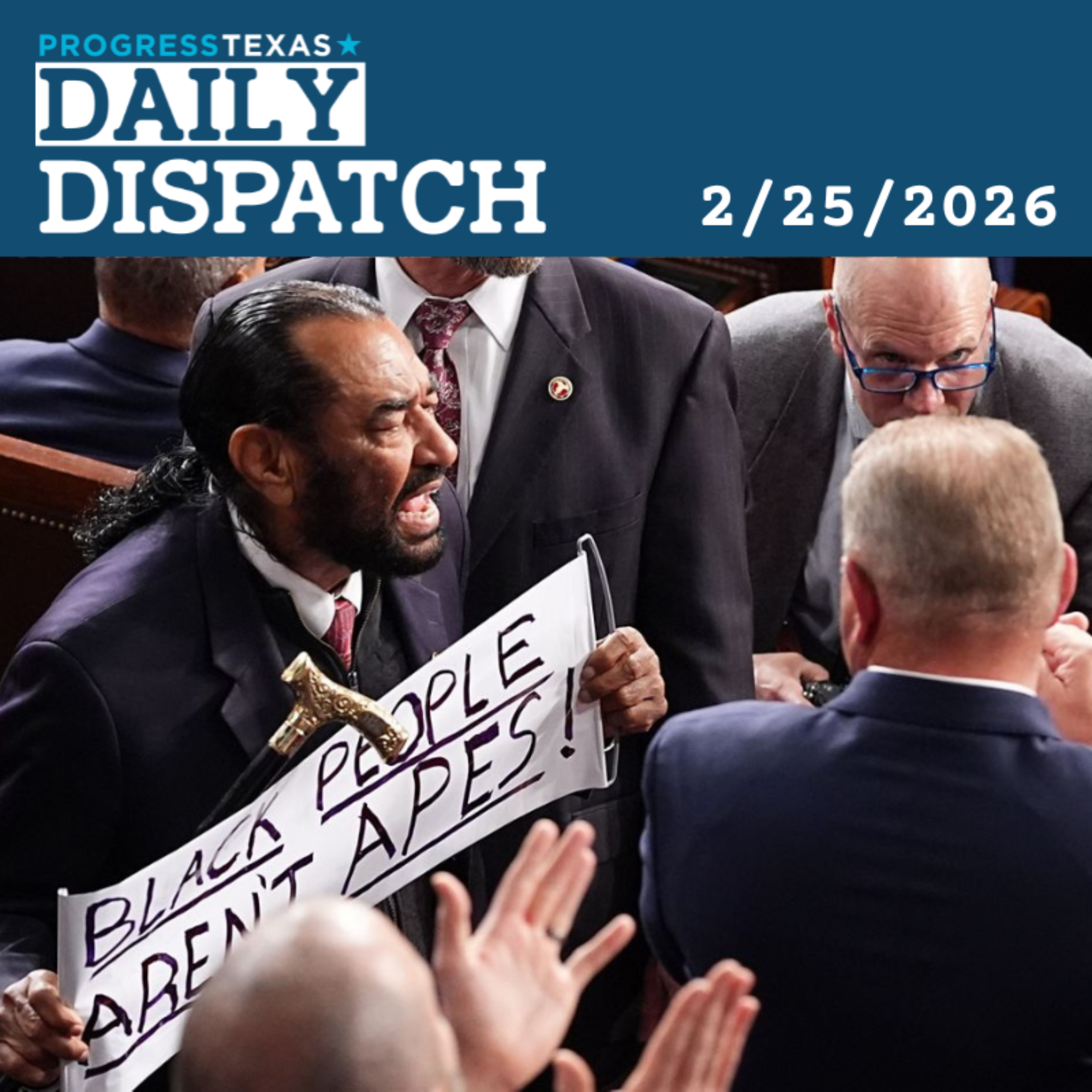 Daily Dispatch 2/25/26: Al Green Poops POTUS Party - Again, and More episode artwork
