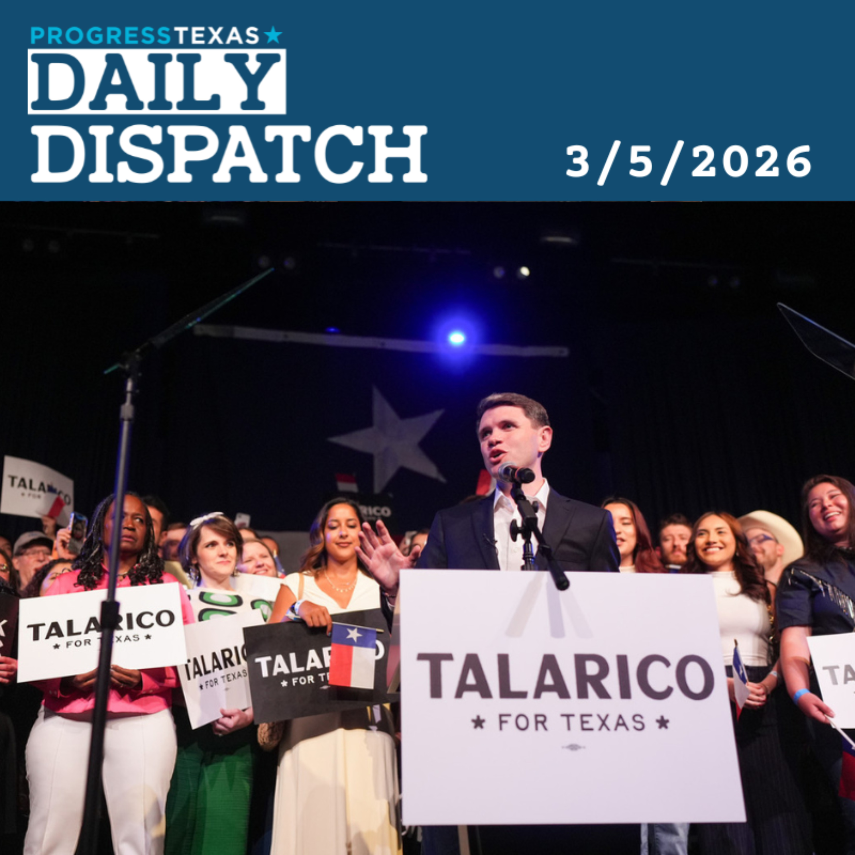 Daily Dispatch 3/5/26: Breaking Down The Talarico Win, and More episode artwork