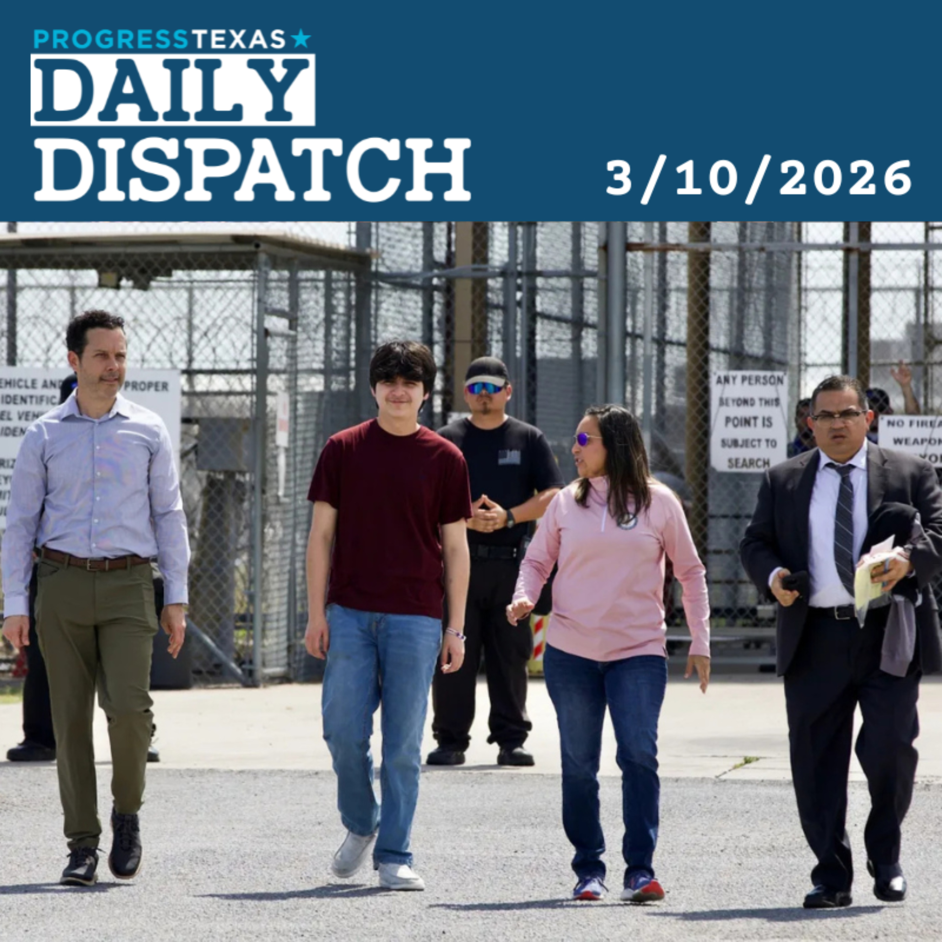 Daily Dispatch 3/10/26: Gámez-Cuéllar Family Released - But How Many More Are Unjustly Confined? And More episode artwork