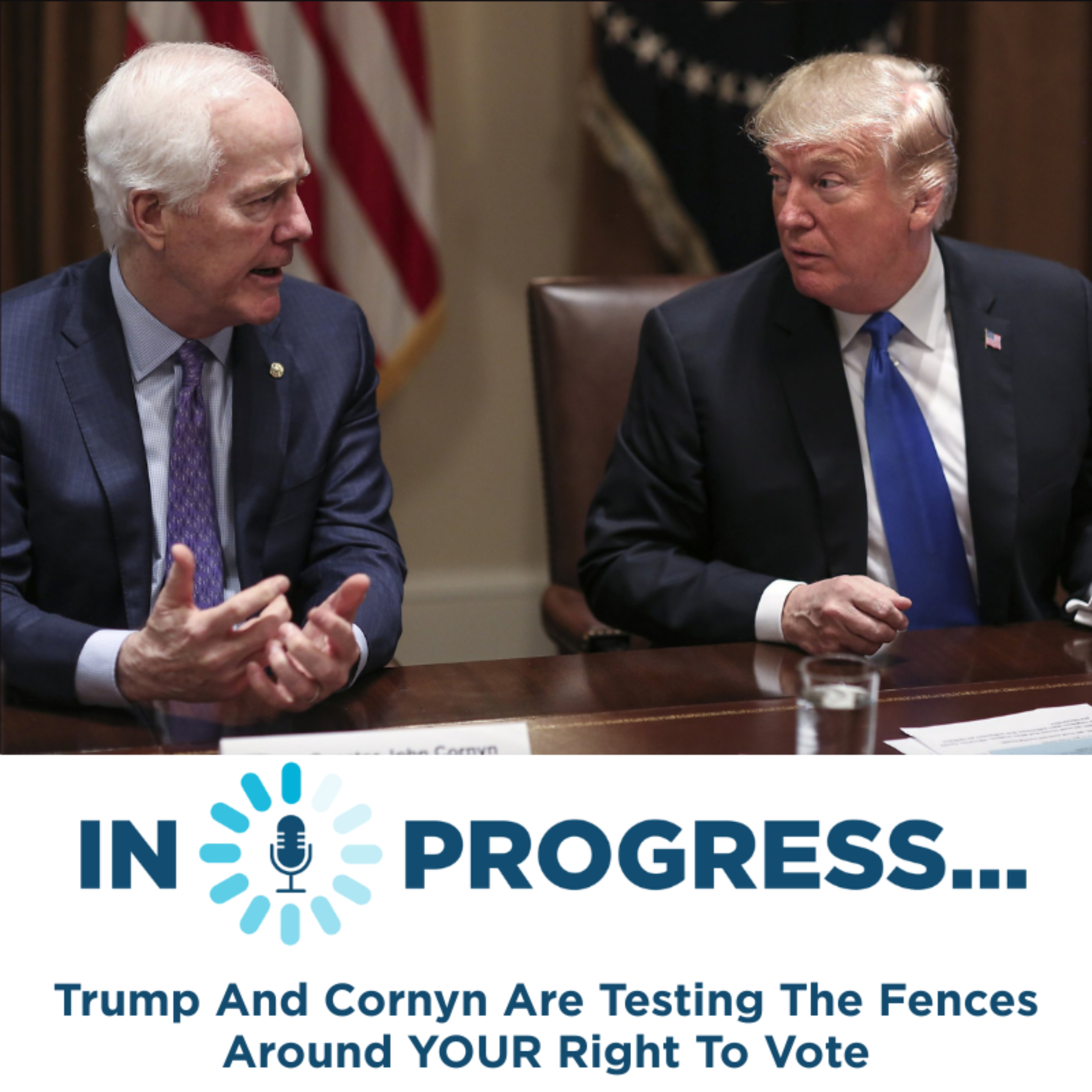 In Progress: Trump And Cornyn Are Testing The Fences Around YOUR Right To Vote episode artwork
