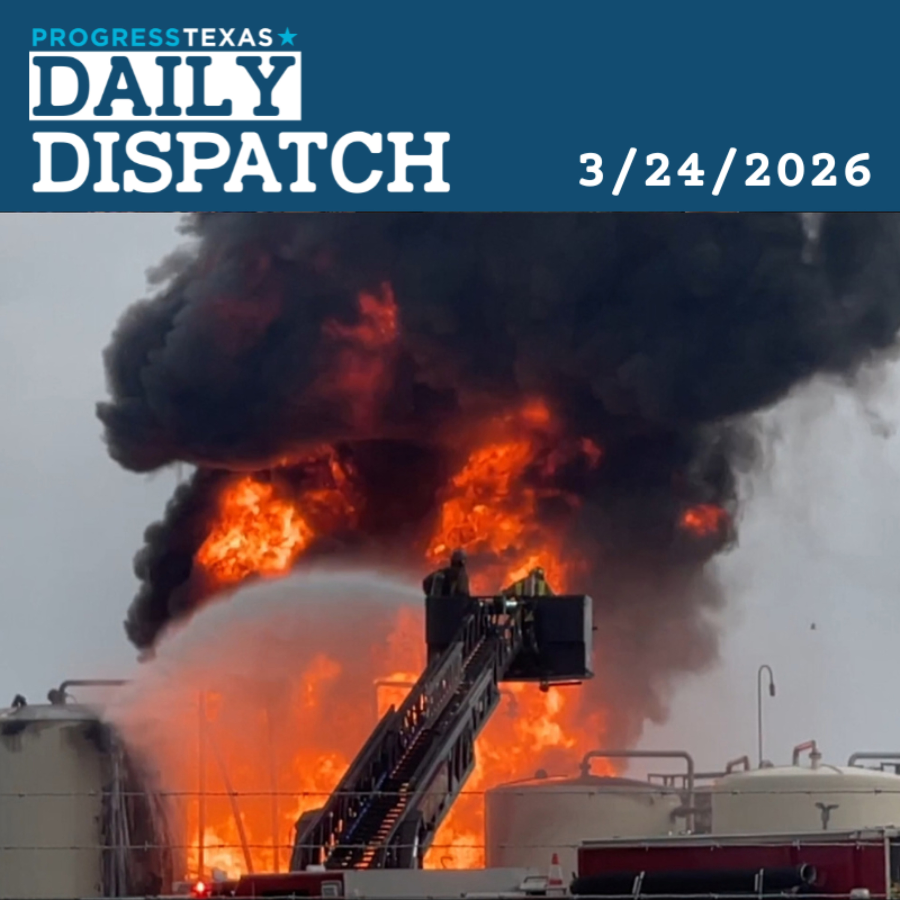Daily Dispatch 3/24/26: Exploding Refineries, Wasted Natural Gas - Just Another Day In Texas Oil, and More episode artwork