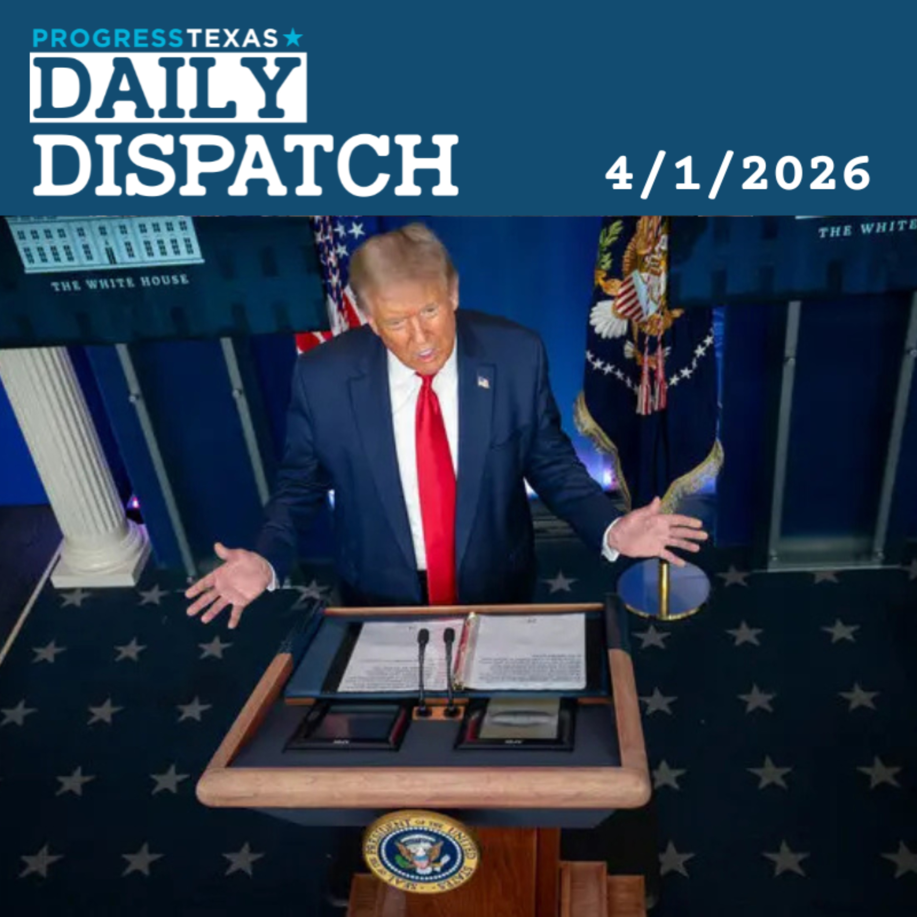 Daily Dispatch 4/1/26: Texas Will Comply With Trump's Ballot Interference, And More episode artwork