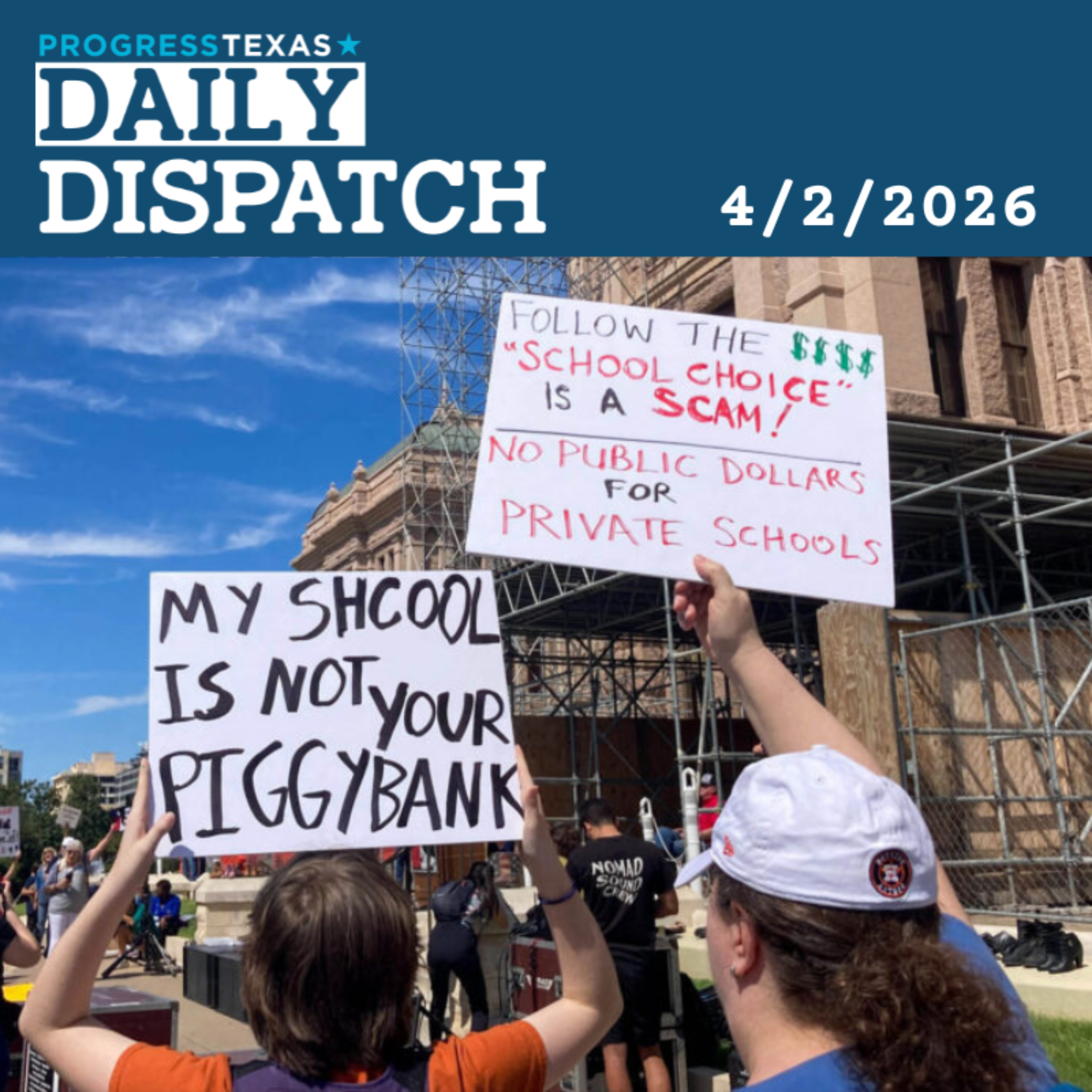 Daily Dispatch 4/2/26: Most Private School Voucher Applicants Already Attend Private School, And More episode artwork