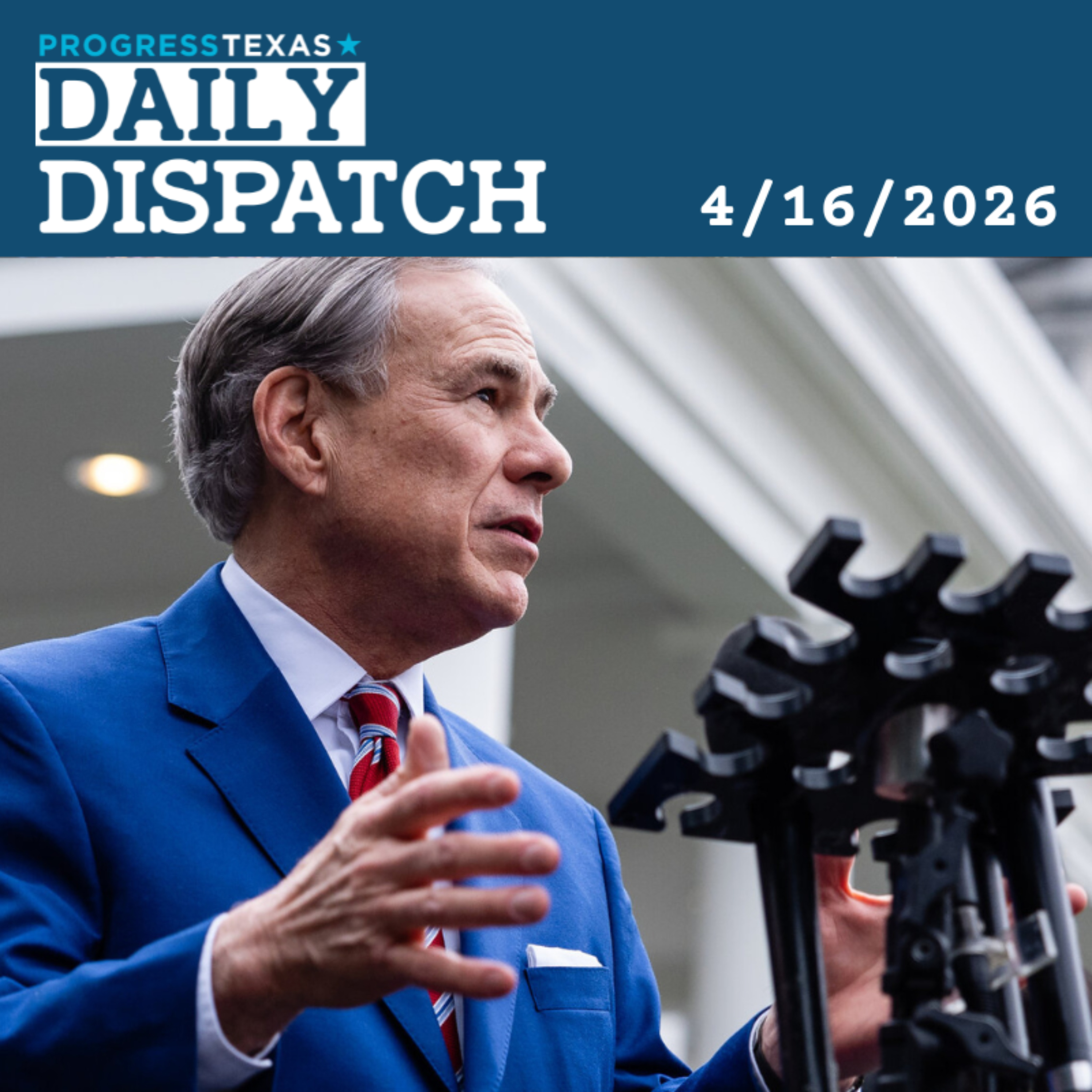 Daily Dispatch 4/16/26: Houston Leaders Clash Amidst Abbott Defunding Threat, and More episode artwork