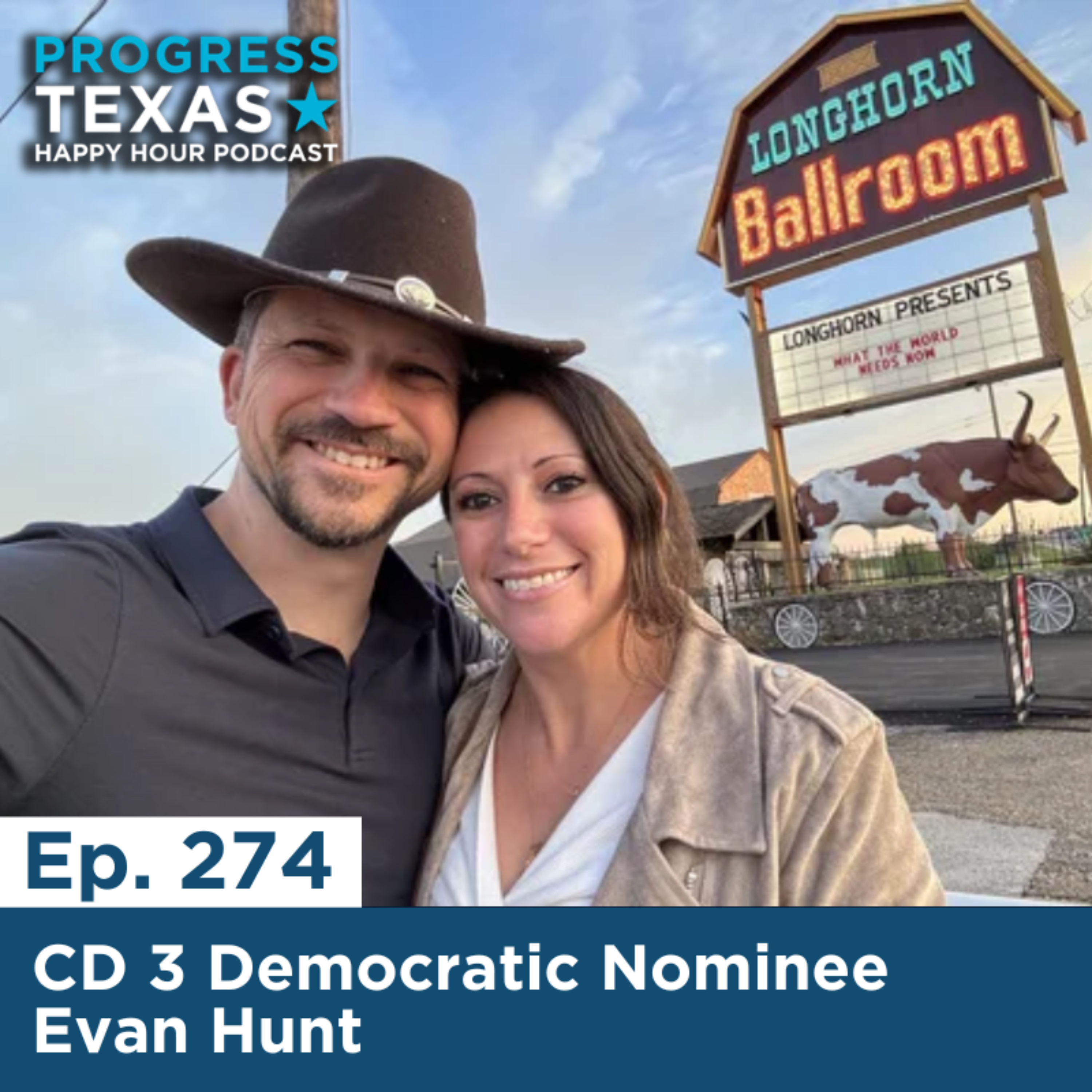 Happy Hour 274: CD 3 Democratic Nominee Evan Hunt episode artwork