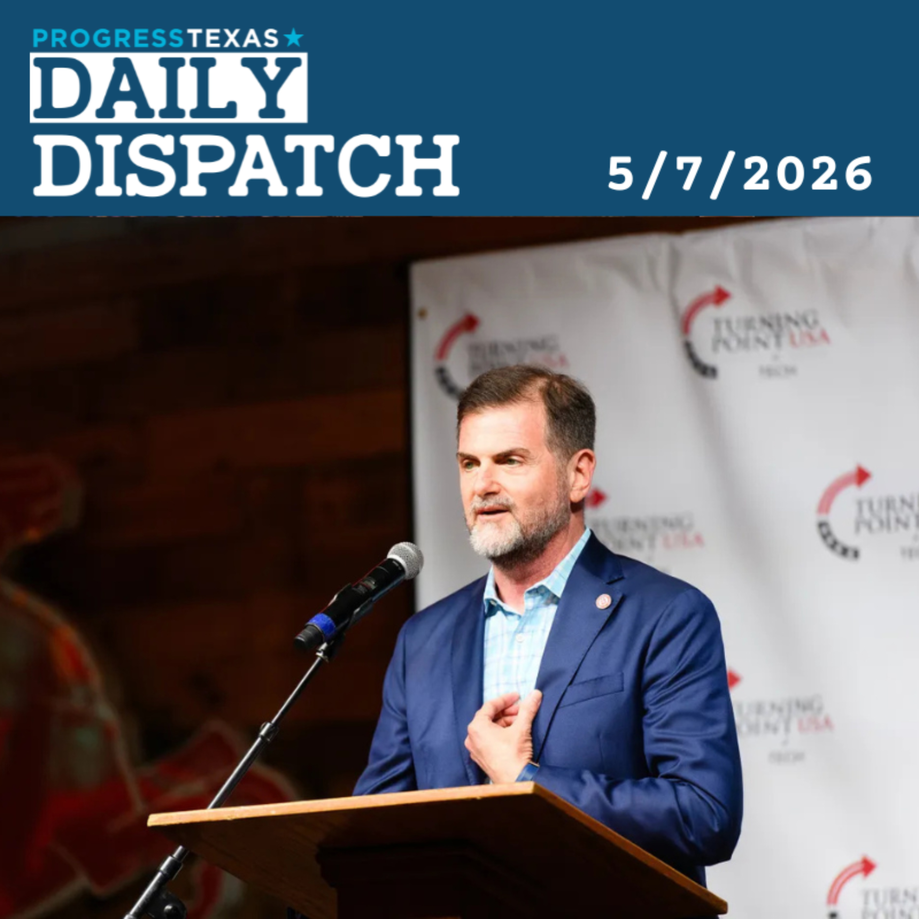 Daily Dispatch 5/7/26: Texas Tech Hiding MAGA Meddling From Prospective Students, And More episode artwork