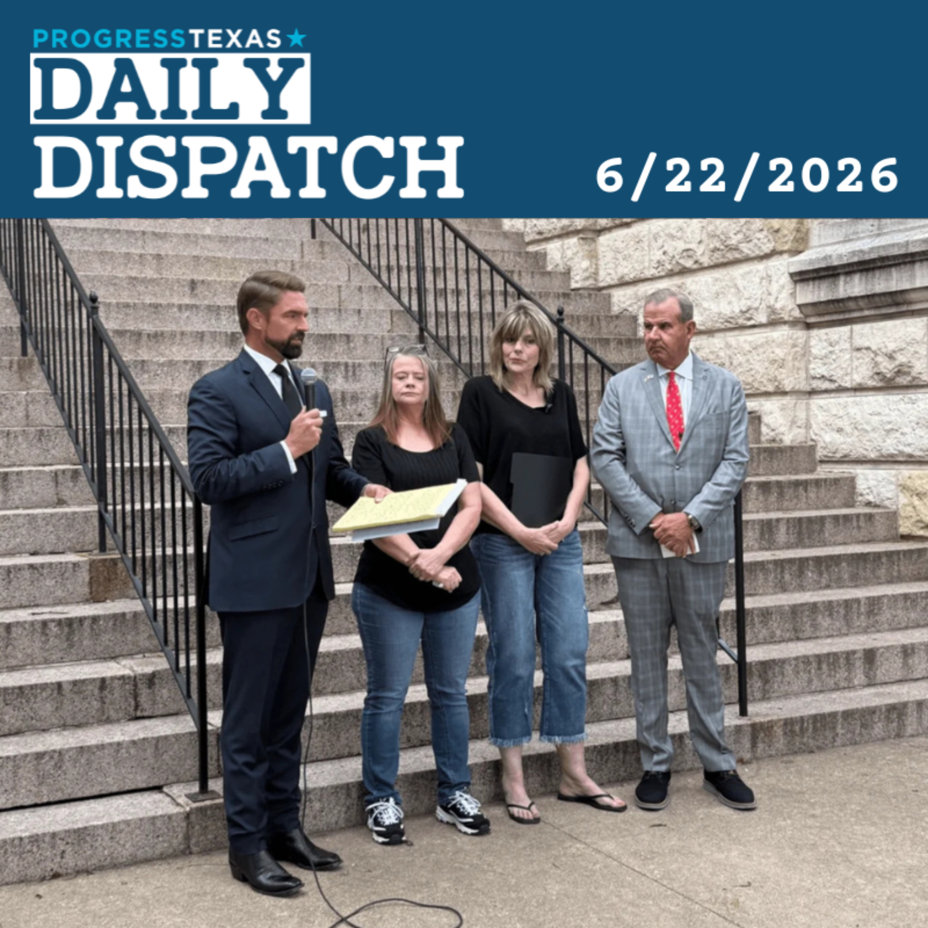 Daily Dispatch 6/22/26: Ken Paxton, Release The Hoffman Files - And More episode artwork
