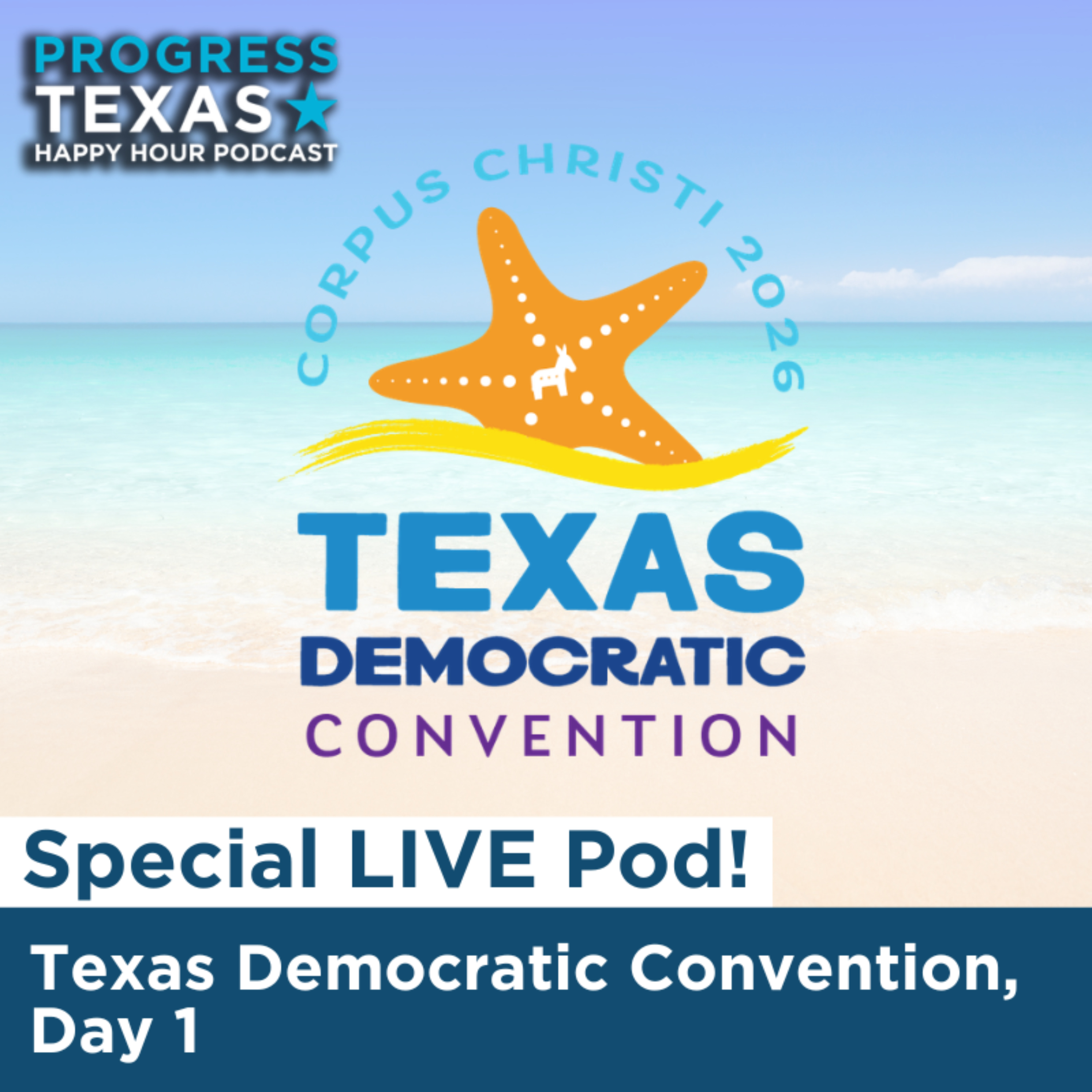 Special Live Pod: Texas Democratic Convention, Day 1 episode artwork