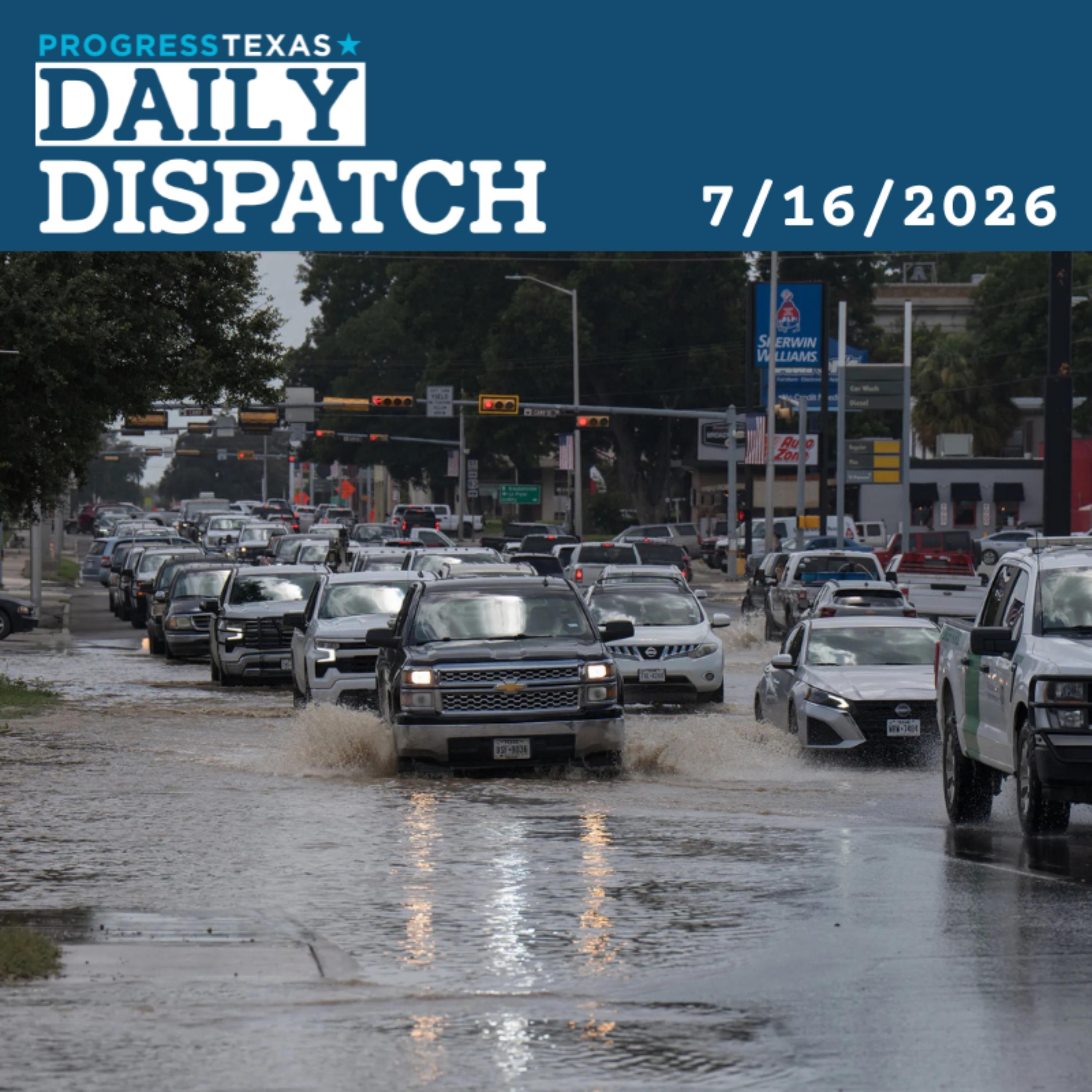 Texas Suffers Second "100 Year Flood", In About One Year - Daily Dispatch 7/16/26 episode artwork