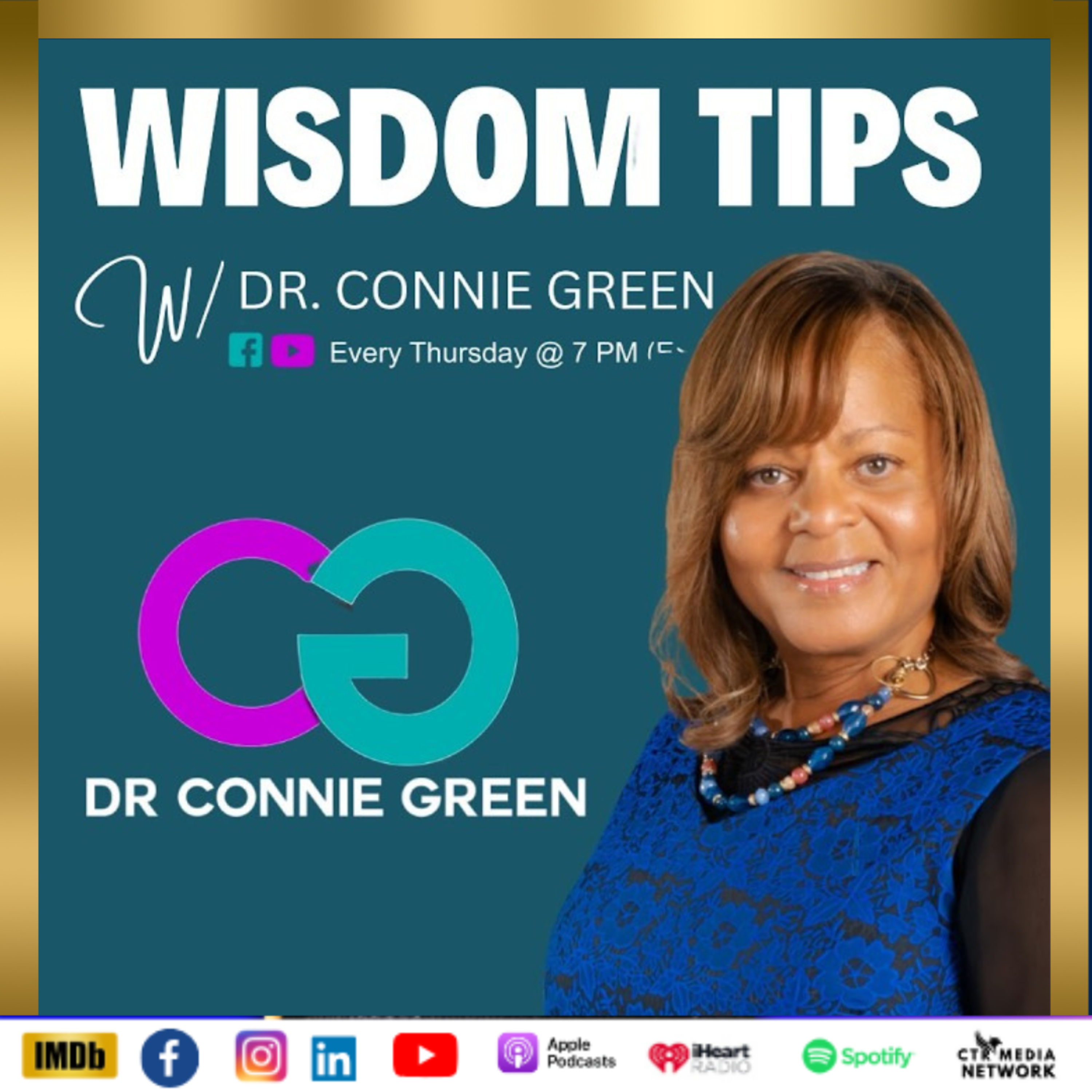 Wisdom Tips w/ Dr. Connie Green Ep. 77 " Wisdom to Have Peace with God Part 1” episode artwork