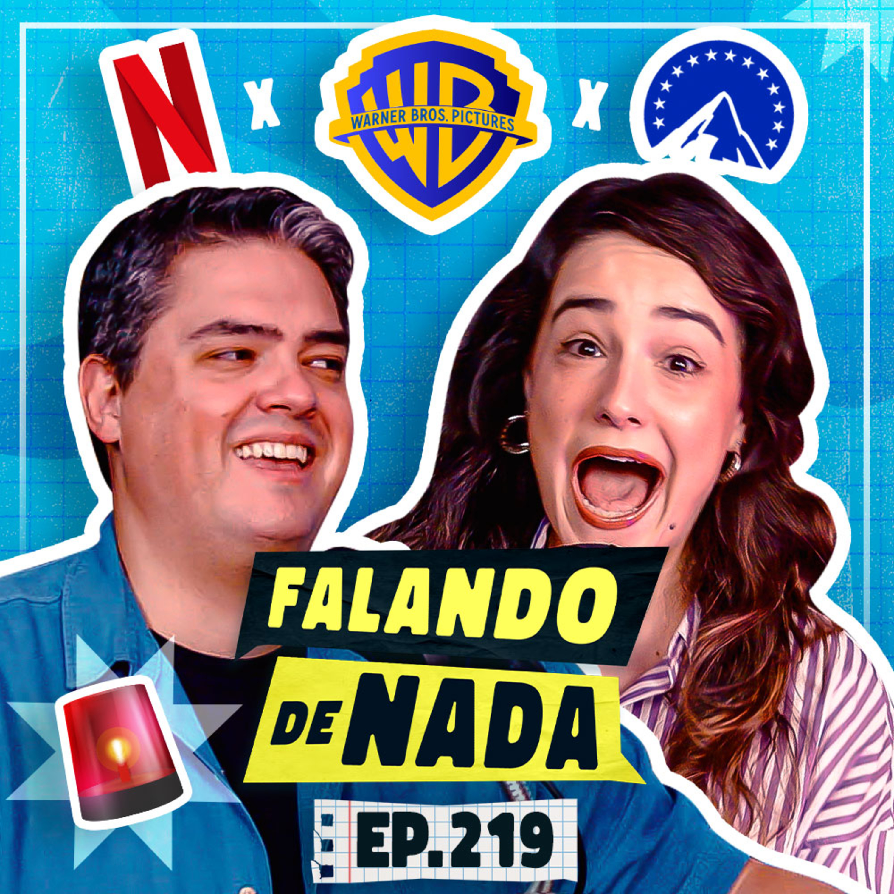 Netflix COMPROU a Warner Bros Discovery?| Ep 219 | Falando de Nada