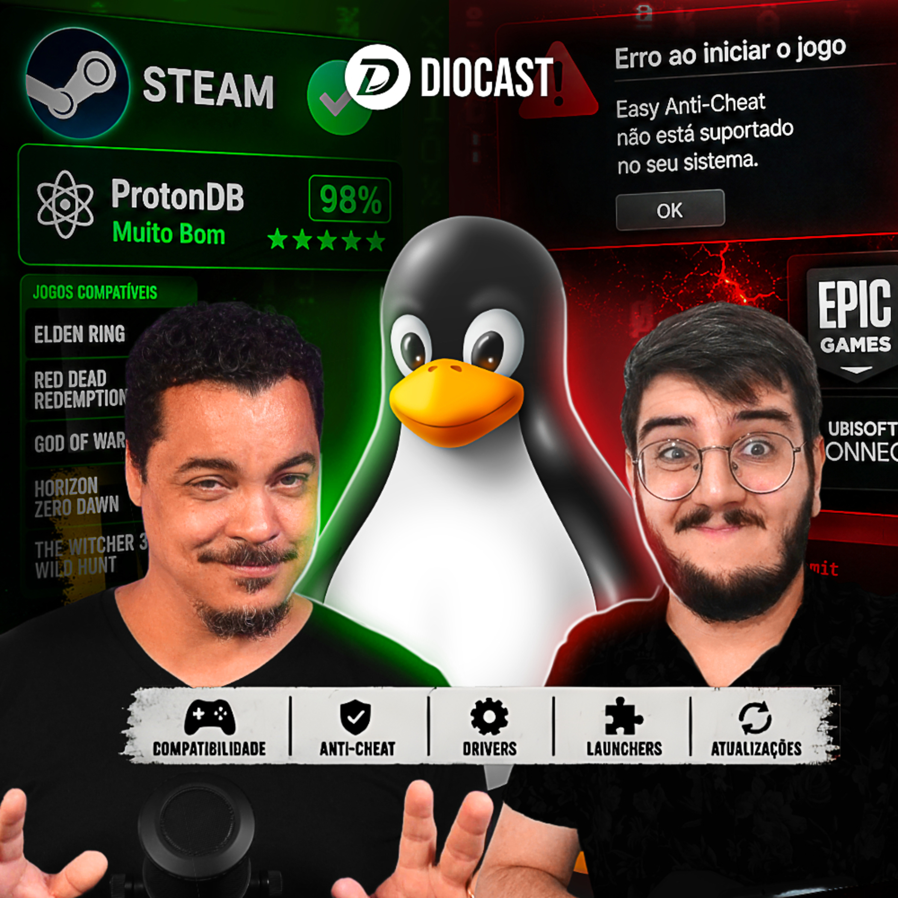 Linux roda jogos, o problema é outro! - Diocast