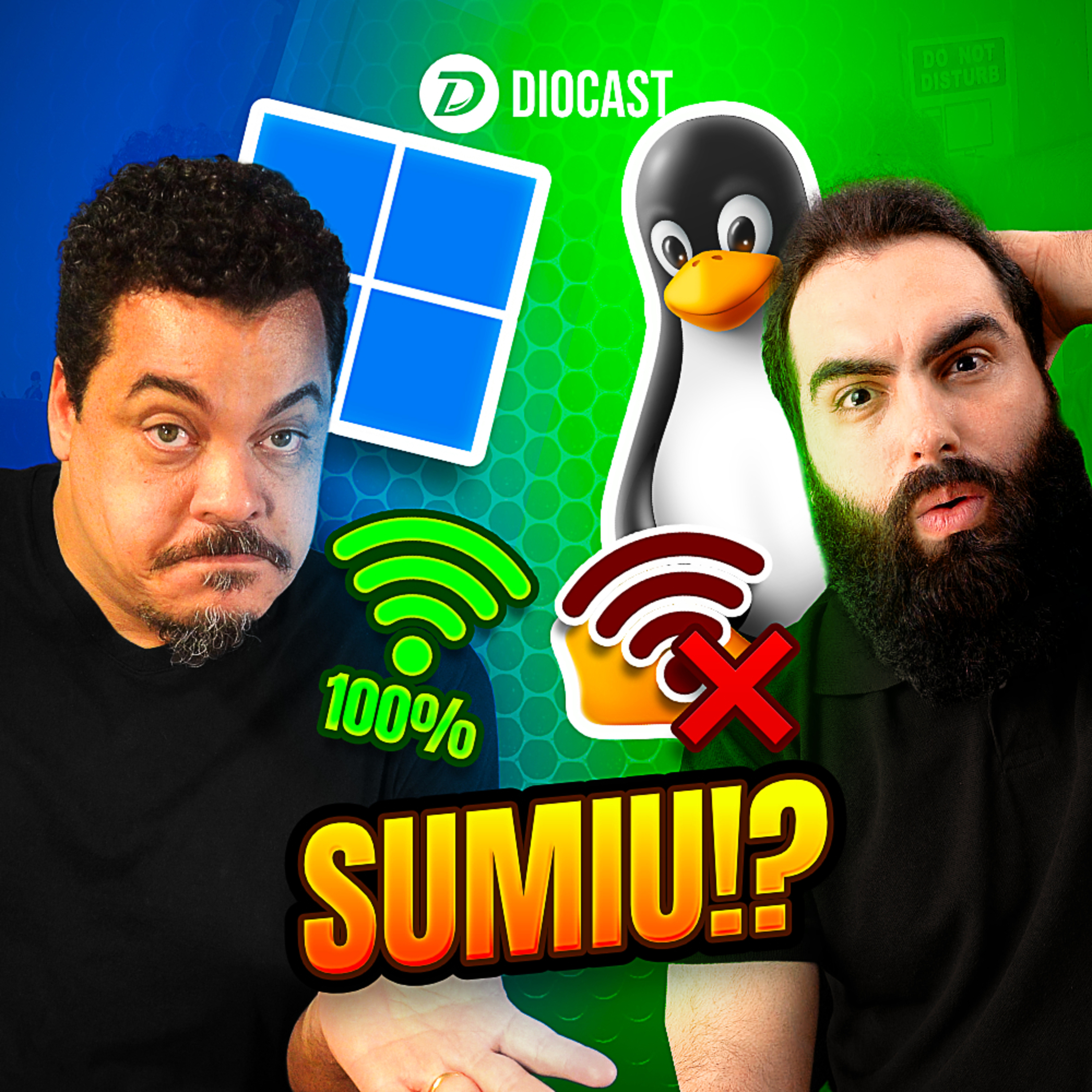 O ERRO que faz seu Wi-Fi SUMIR no Linux (e não é Driver)  - Diocast com PsyGreg