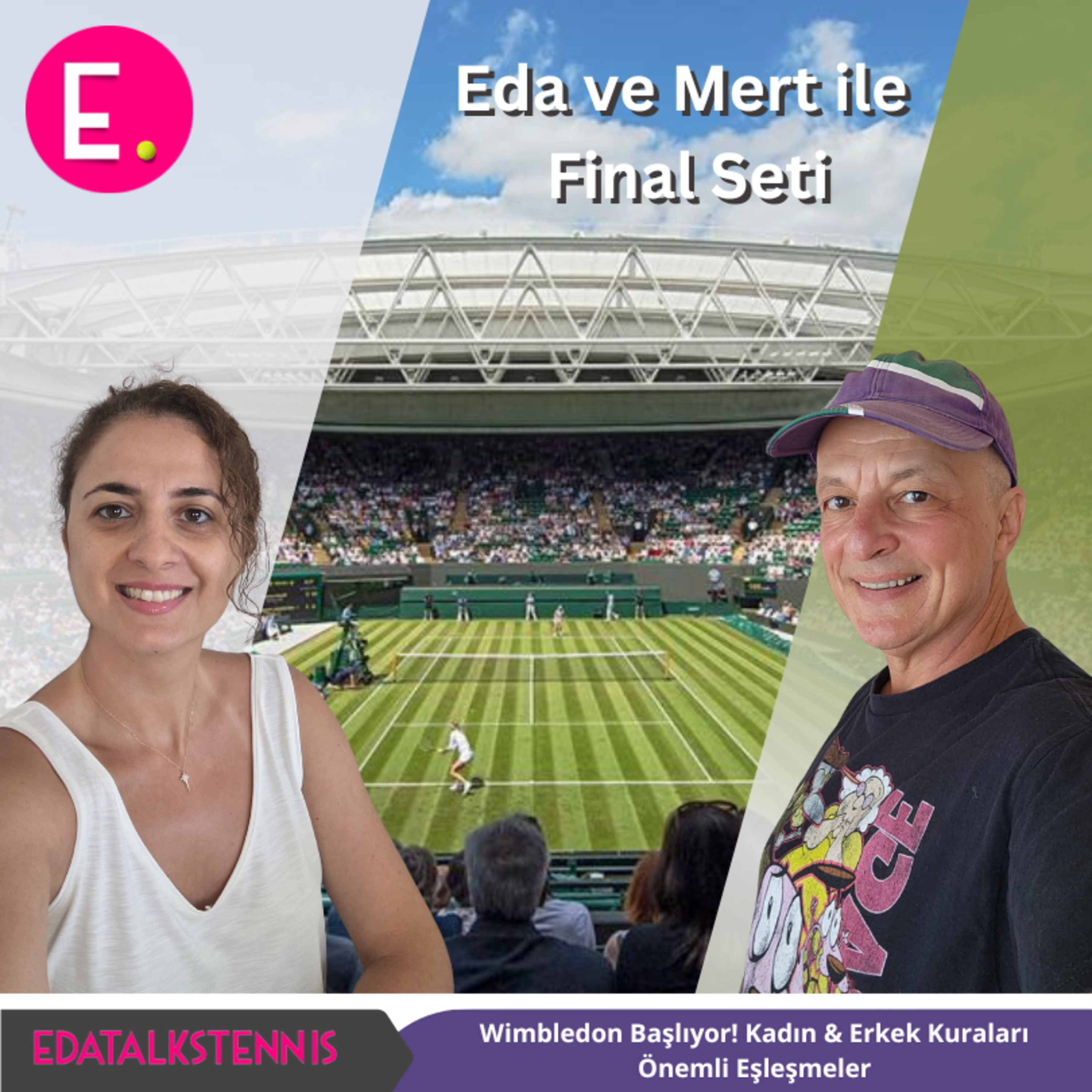 Wimbledon başlıyor! Kadın & Erkek kuraları , önemli eşleşmeler episode artwork