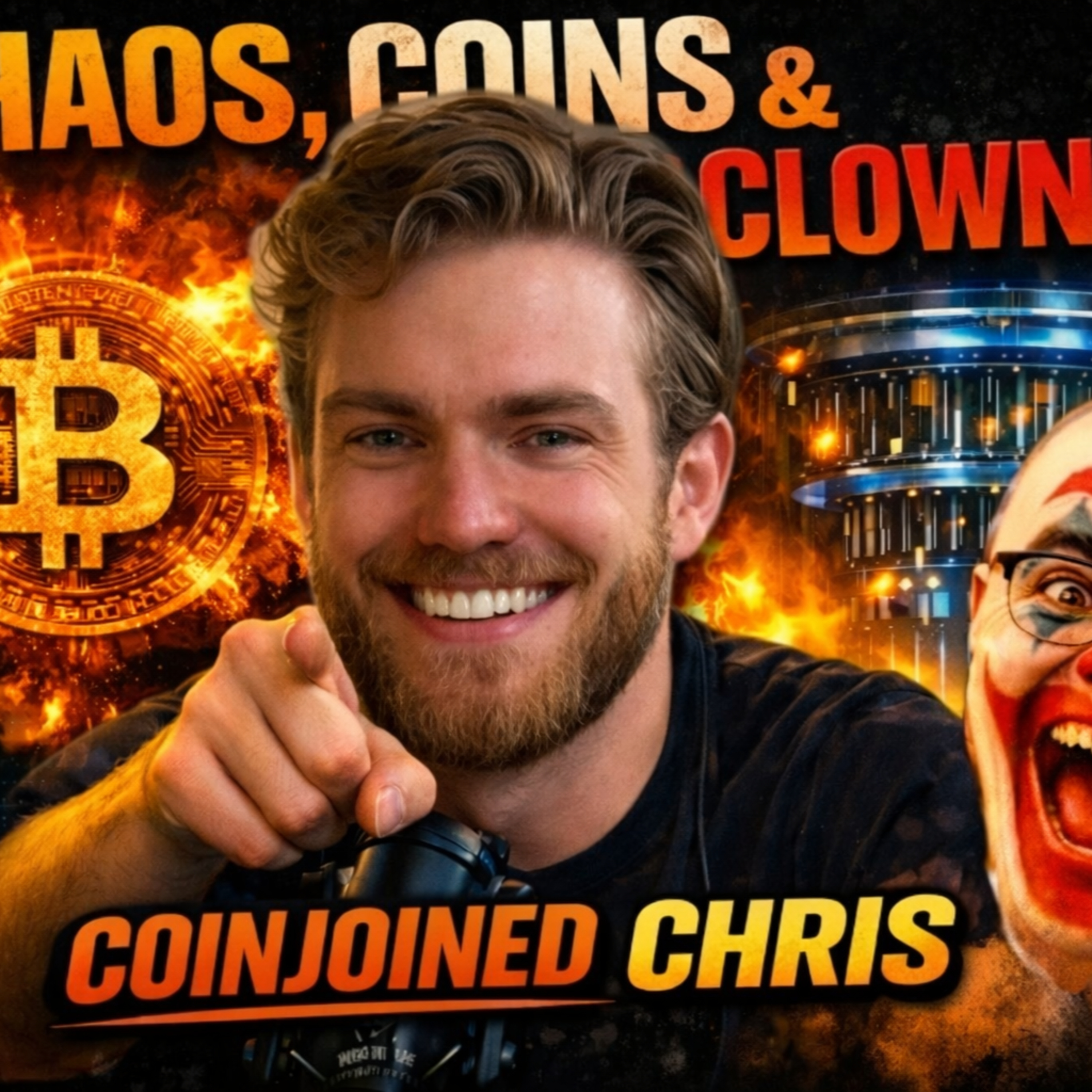Coinjoined Chris - Tall Strong Handsome Real Bitcoiner talk episode artwork