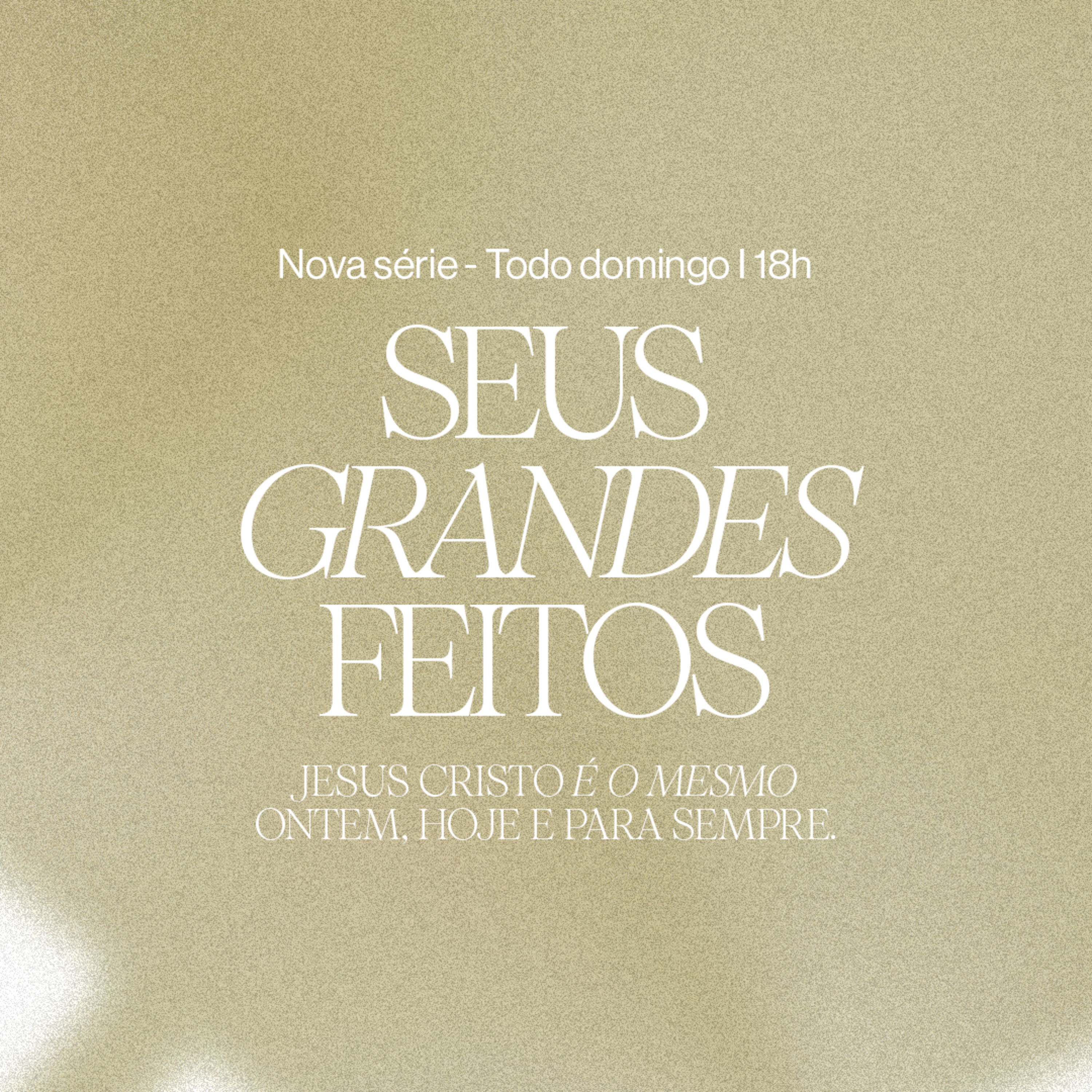 Seus Grandes Feitos - Pt. 1 | Pr. Natan Lopes episode artwork