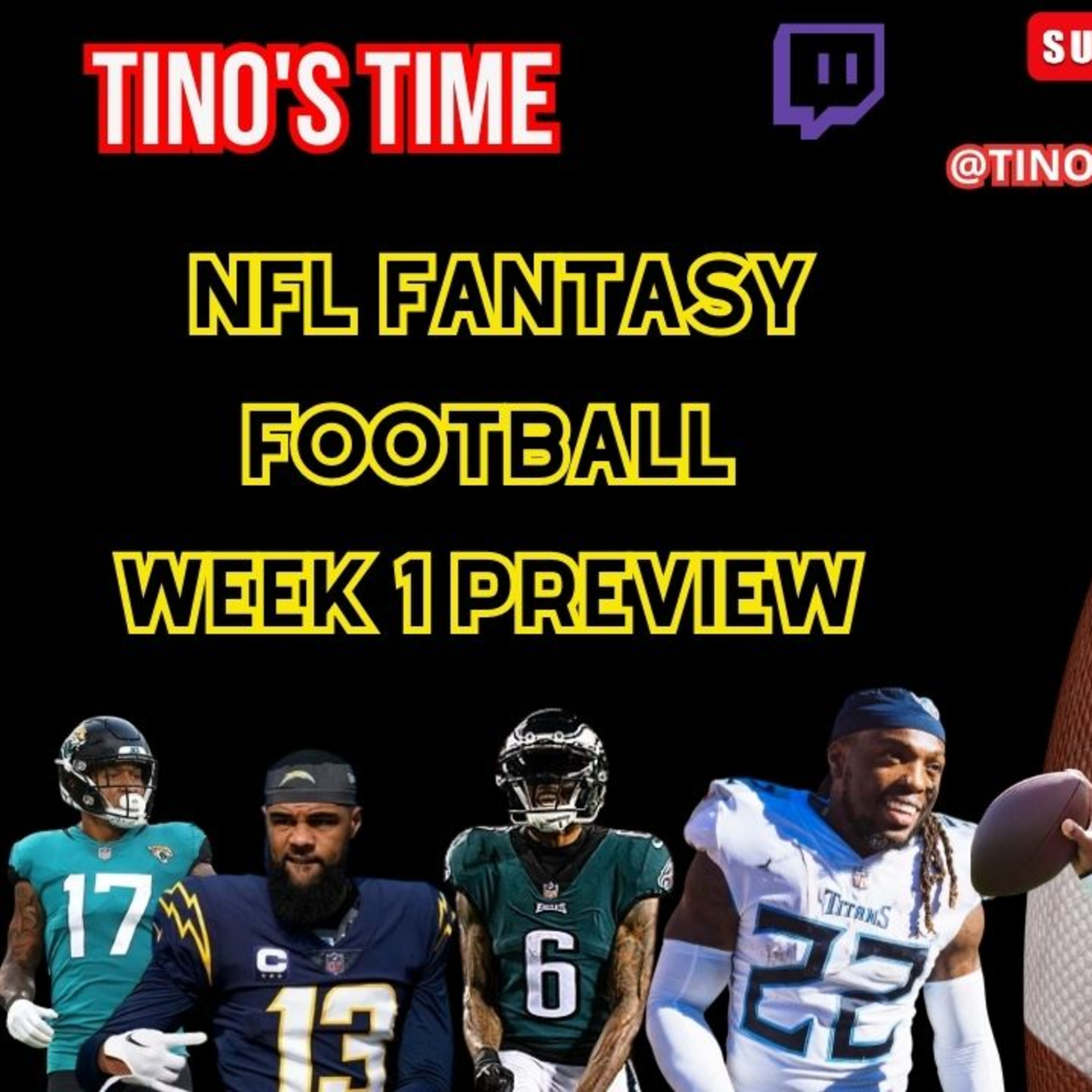#NFL #FantasyFootball Week 1 Preview episode artwork