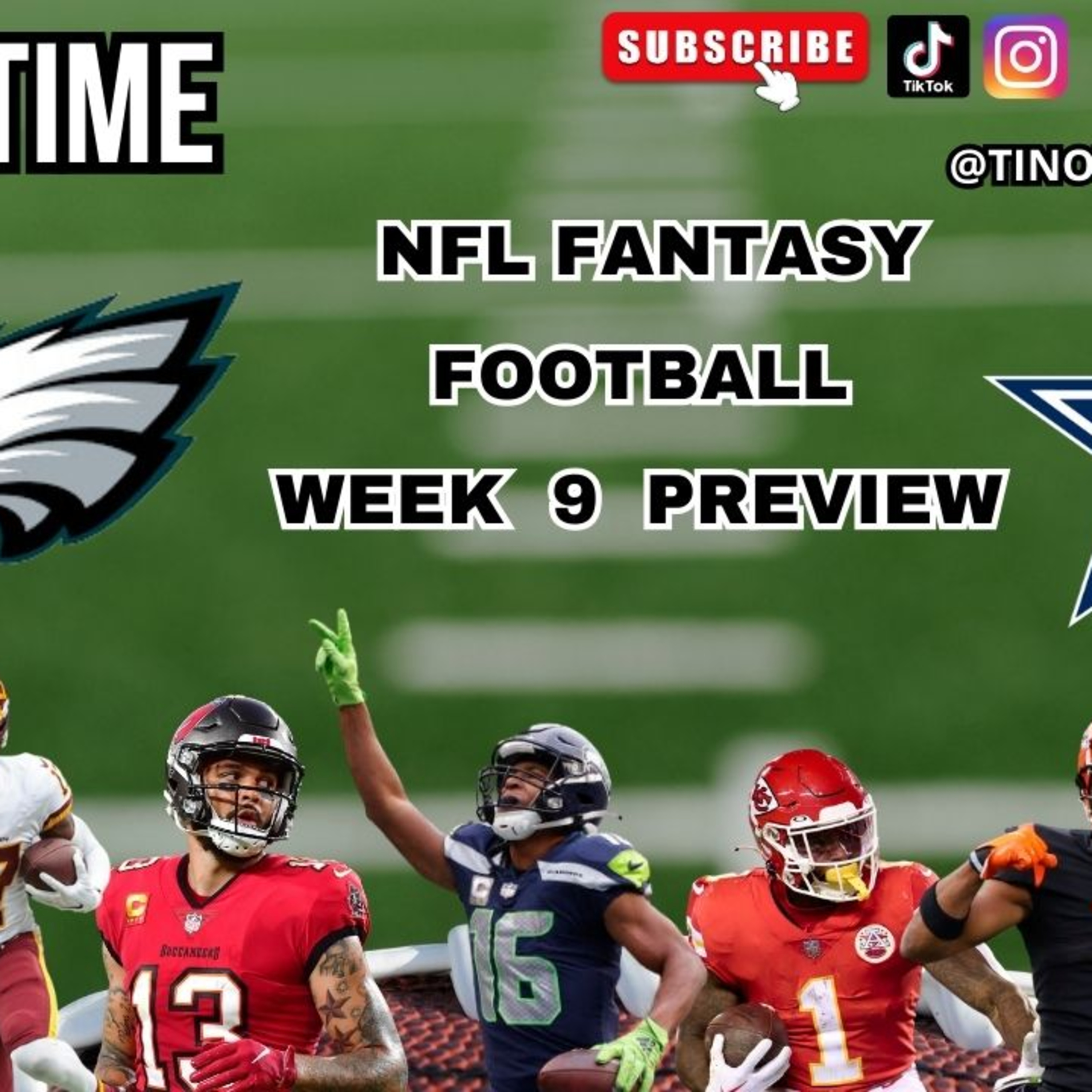 #NFL #FantasyFootball Week 9 Preview episode artwork