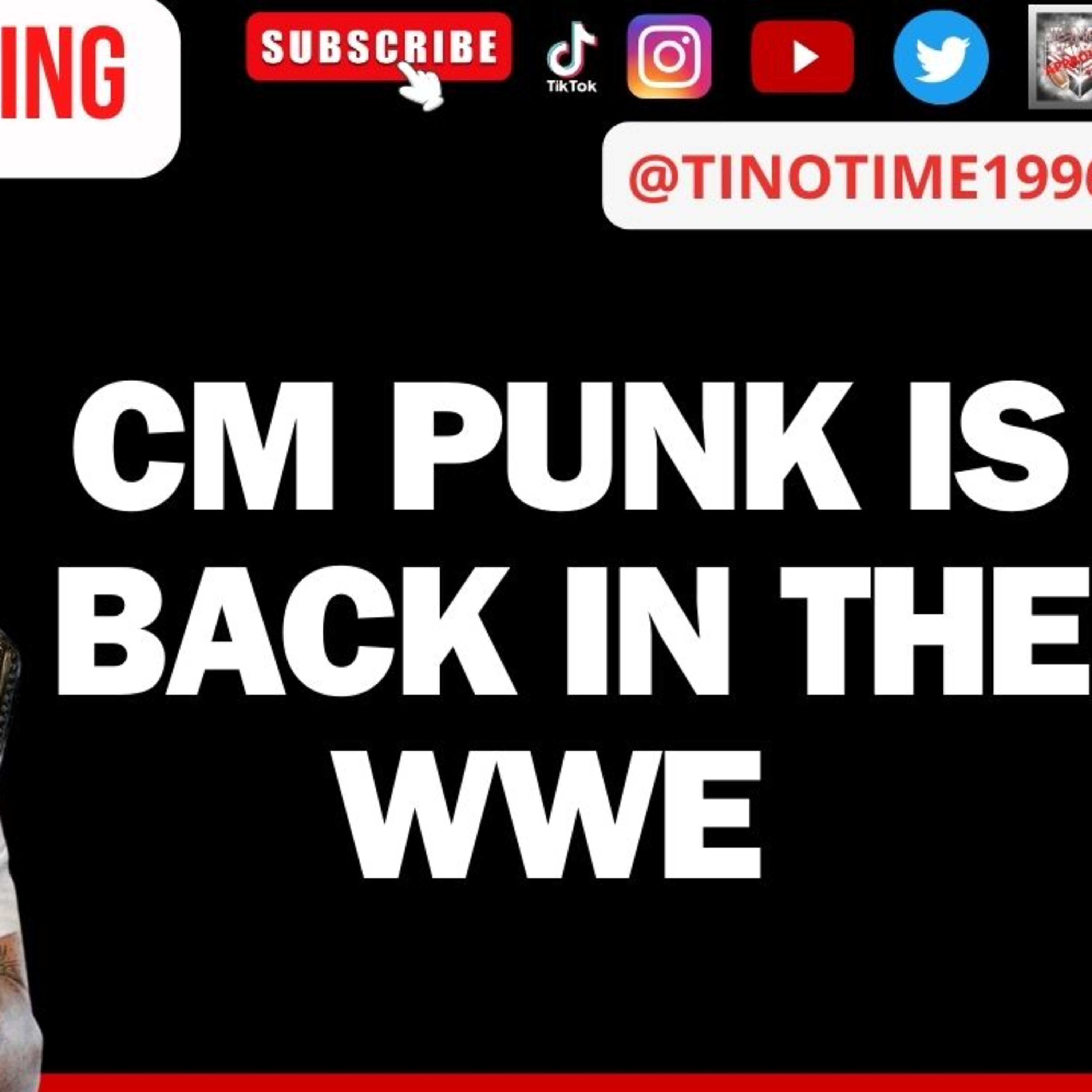  CM PUNK IS BACK IN #WWE  episode artwork
