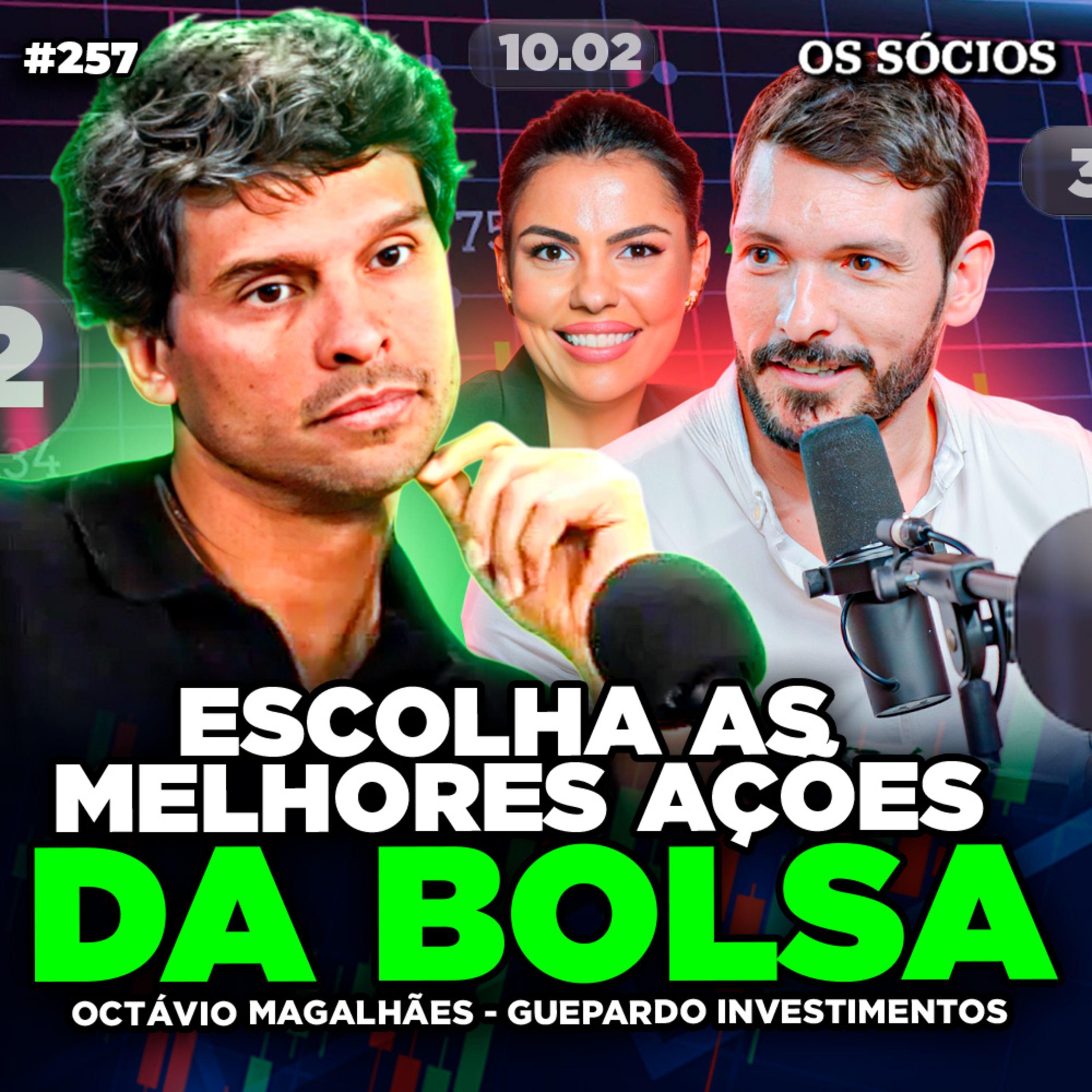 COMO ESCOLHER AS MELHORES AÇÕES DA BOLSA (Octávio Magalhães Guepardo Investimentos) | Os Sócios 257