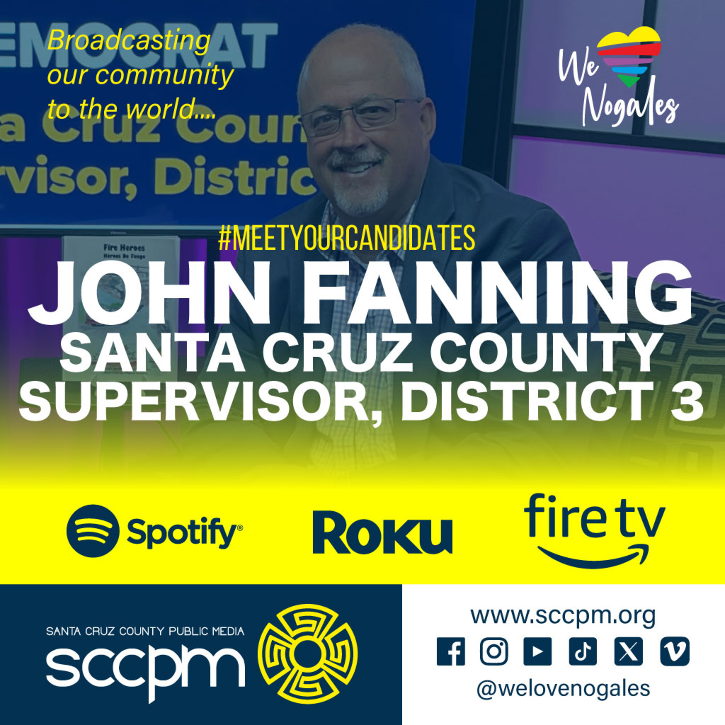 John Fanning, Santa Cruz County Supervisor, District 3 episode artwork