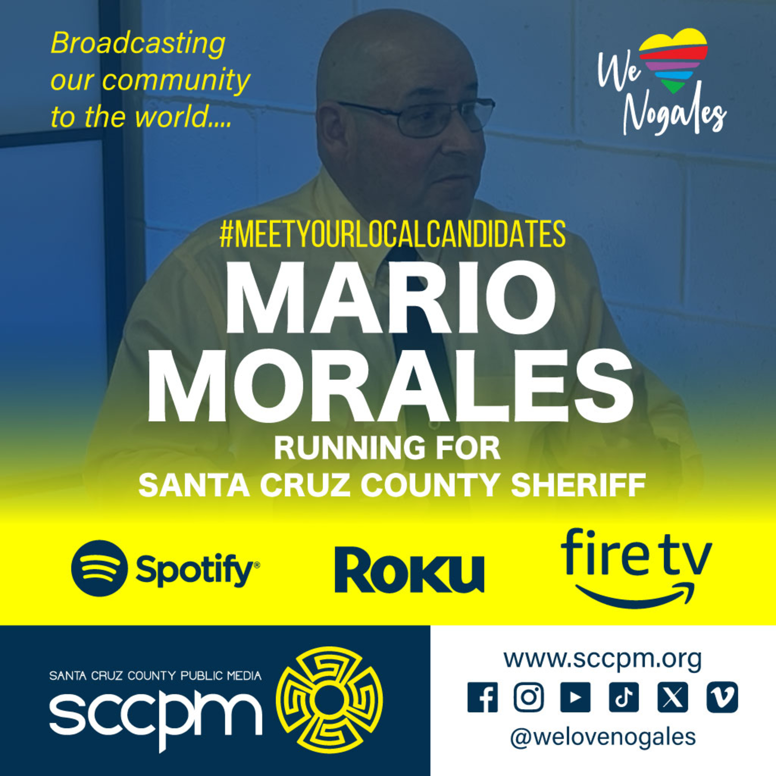 Mario Morales, running for Santa Cruz County Sheriff episode artwork