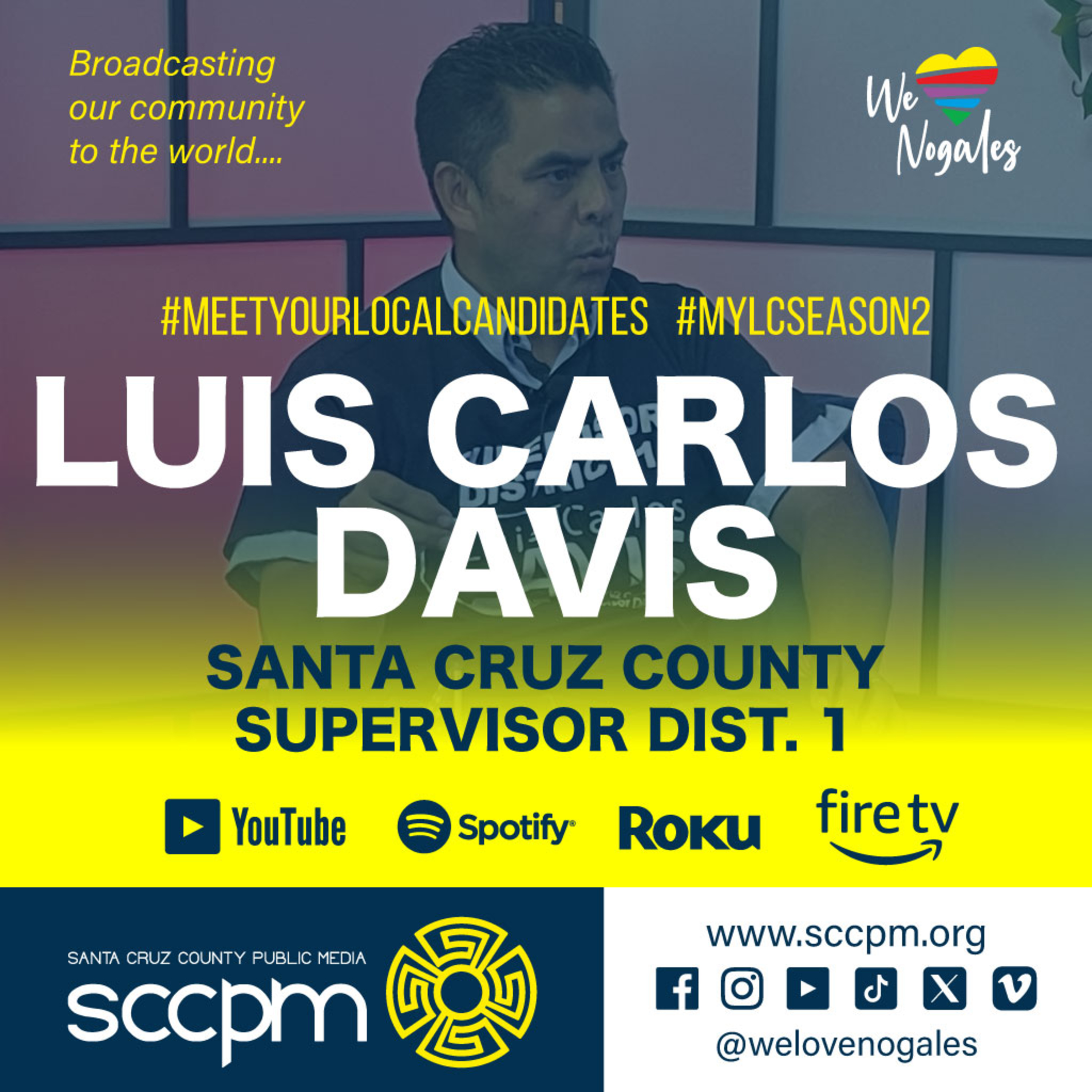 Luis Carlos David, Meet Your Local Candidates, 2nd season episode artwork
