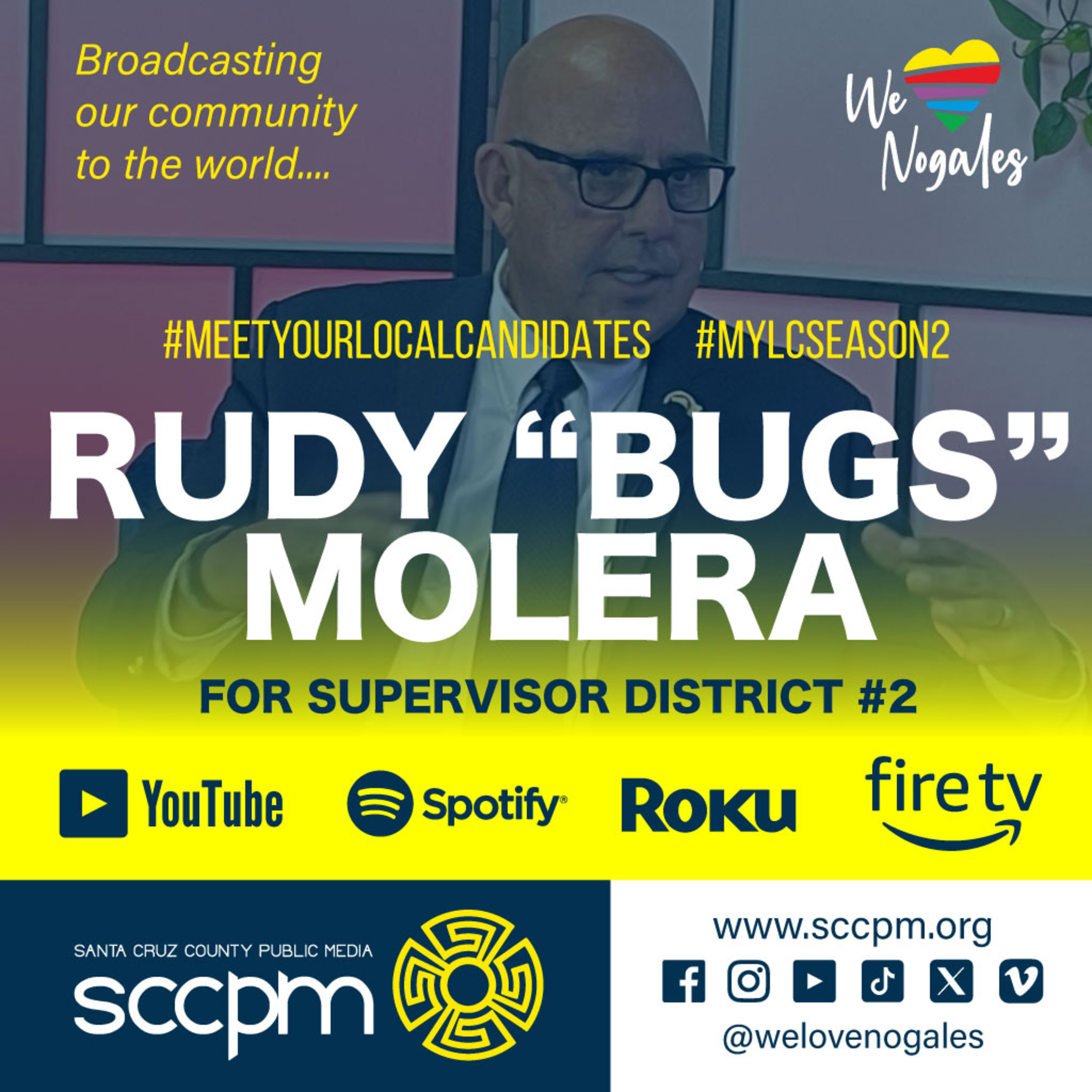 Rudy “Bugs” Molera, Meet Your Local Candidates - Season 2 episode artwork