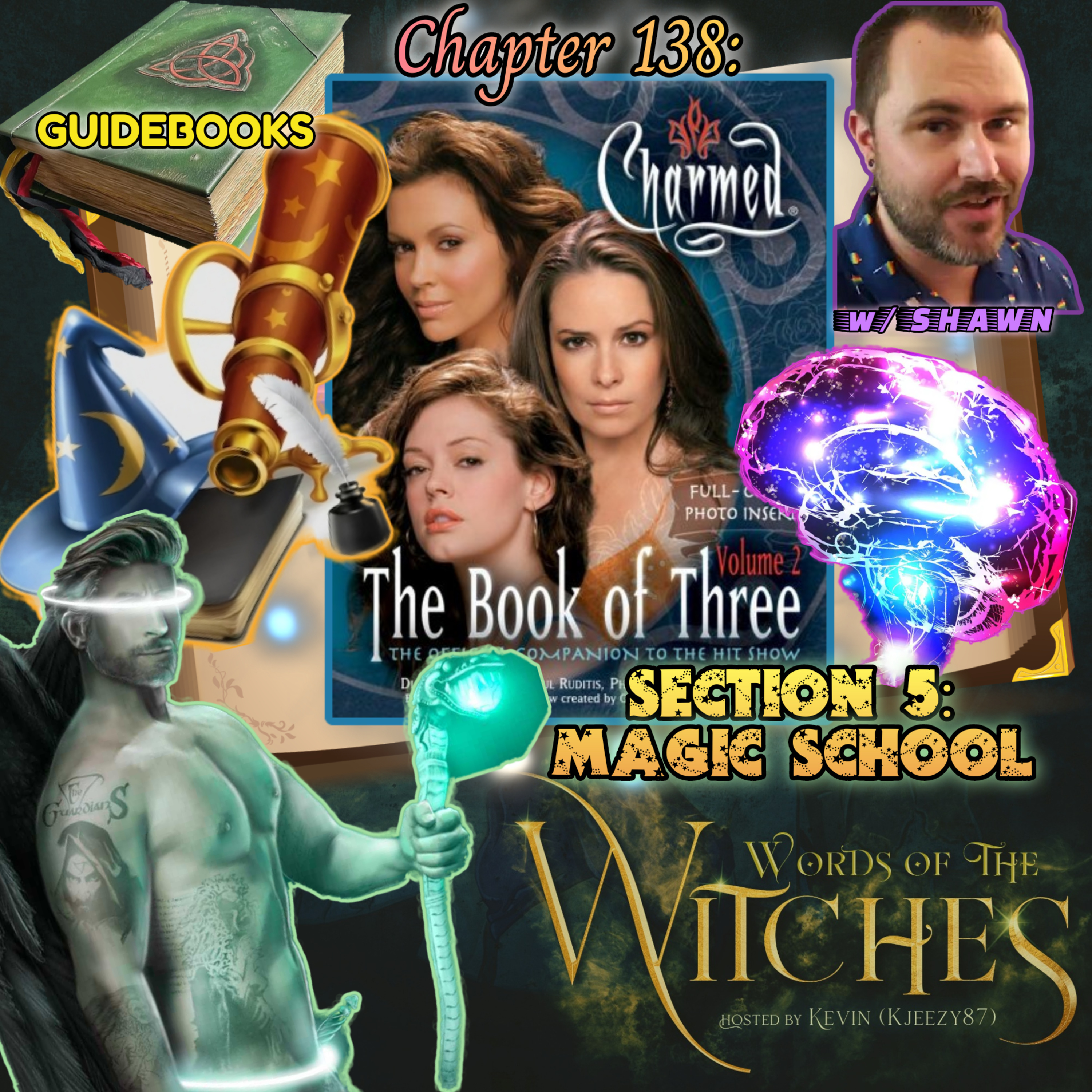 Chapter 138: GUIDEBOOKS - The Book of Three Vol 2 (V) - Magic School episode artwork