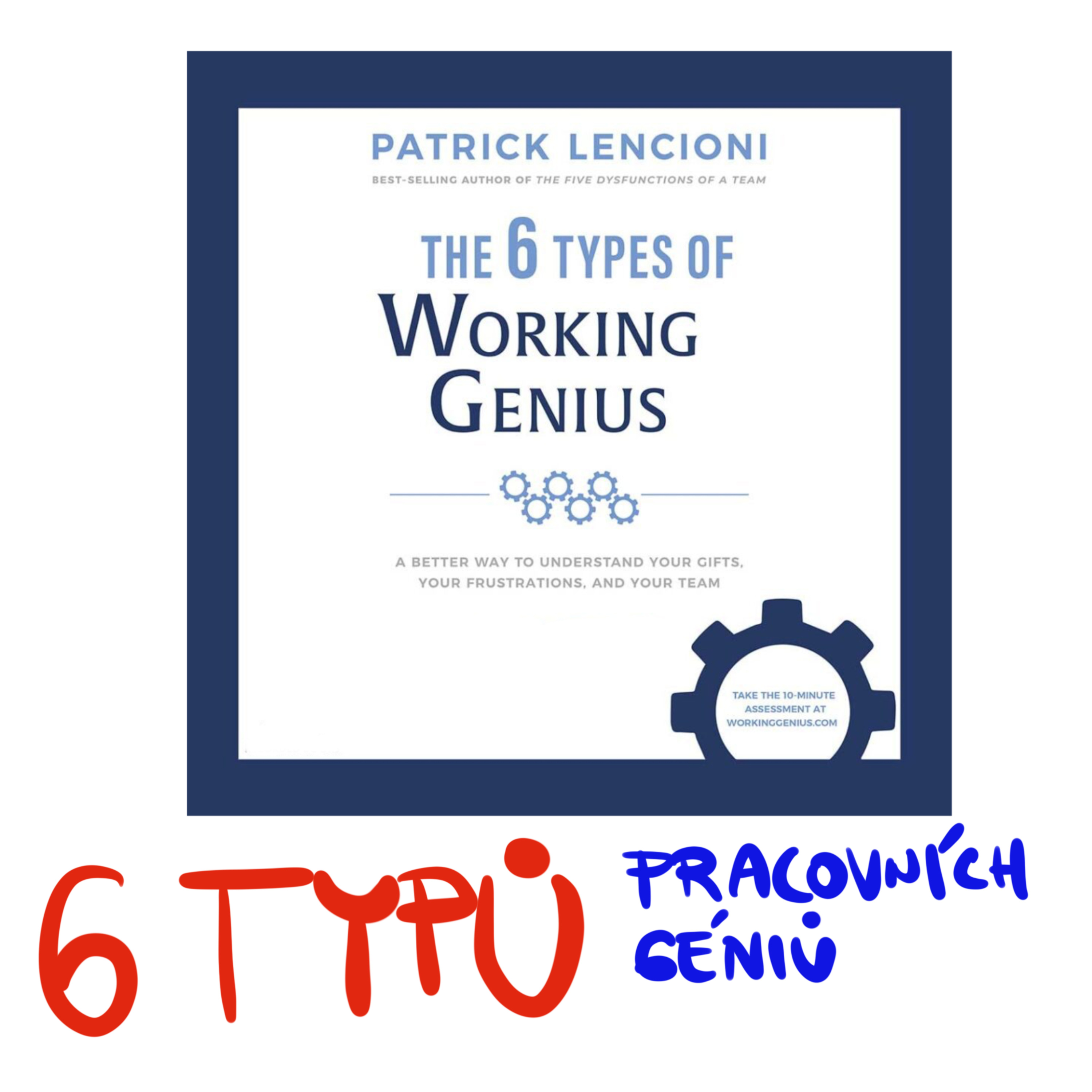 Typologie osobnosti 6 TYPŮ PRACOVNÍHO GÉNIA (The 6 Types of Working Genius)  episode artwork