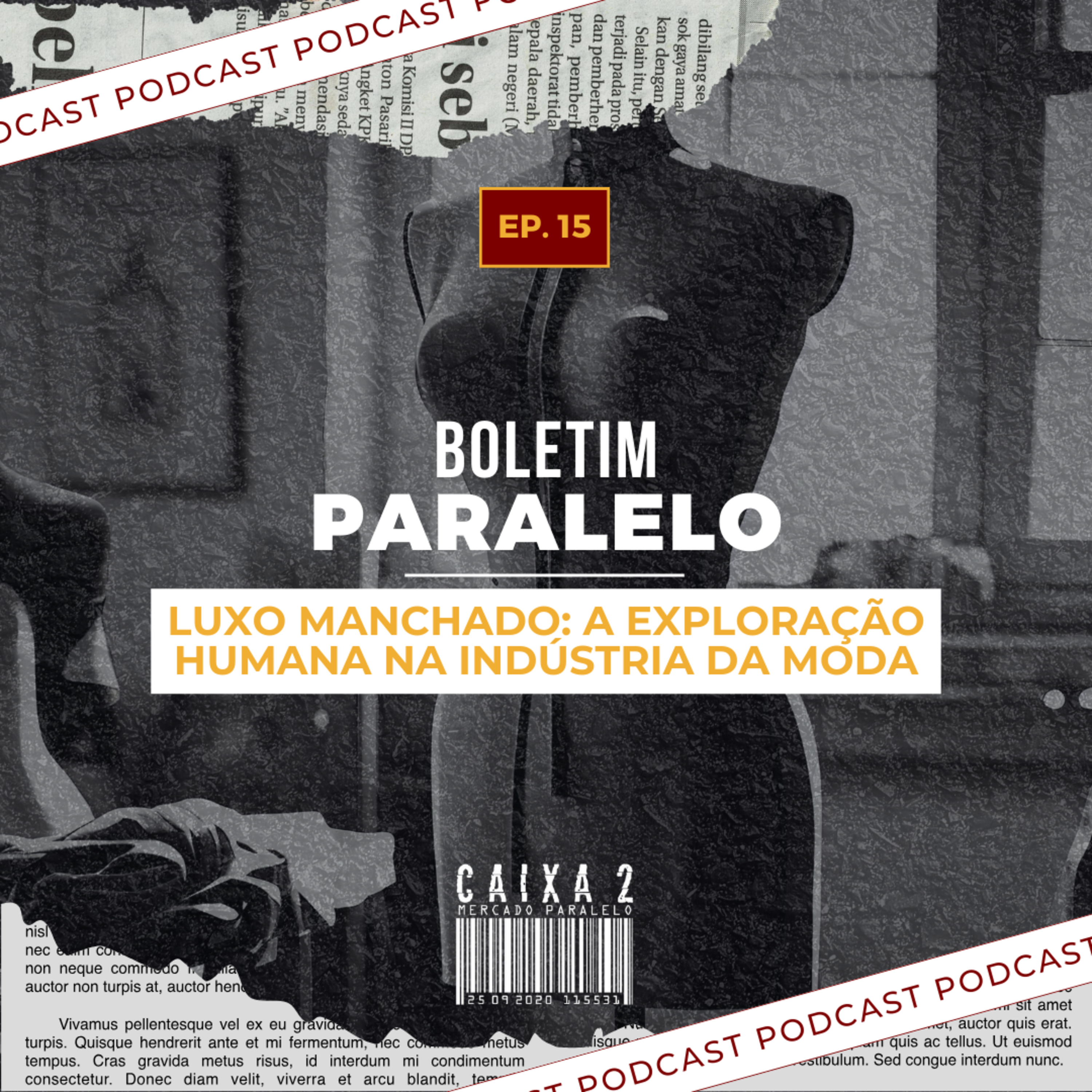 #15 - Luxo Manchado: A Exploração Humana na Indústria da Moda episode artwork