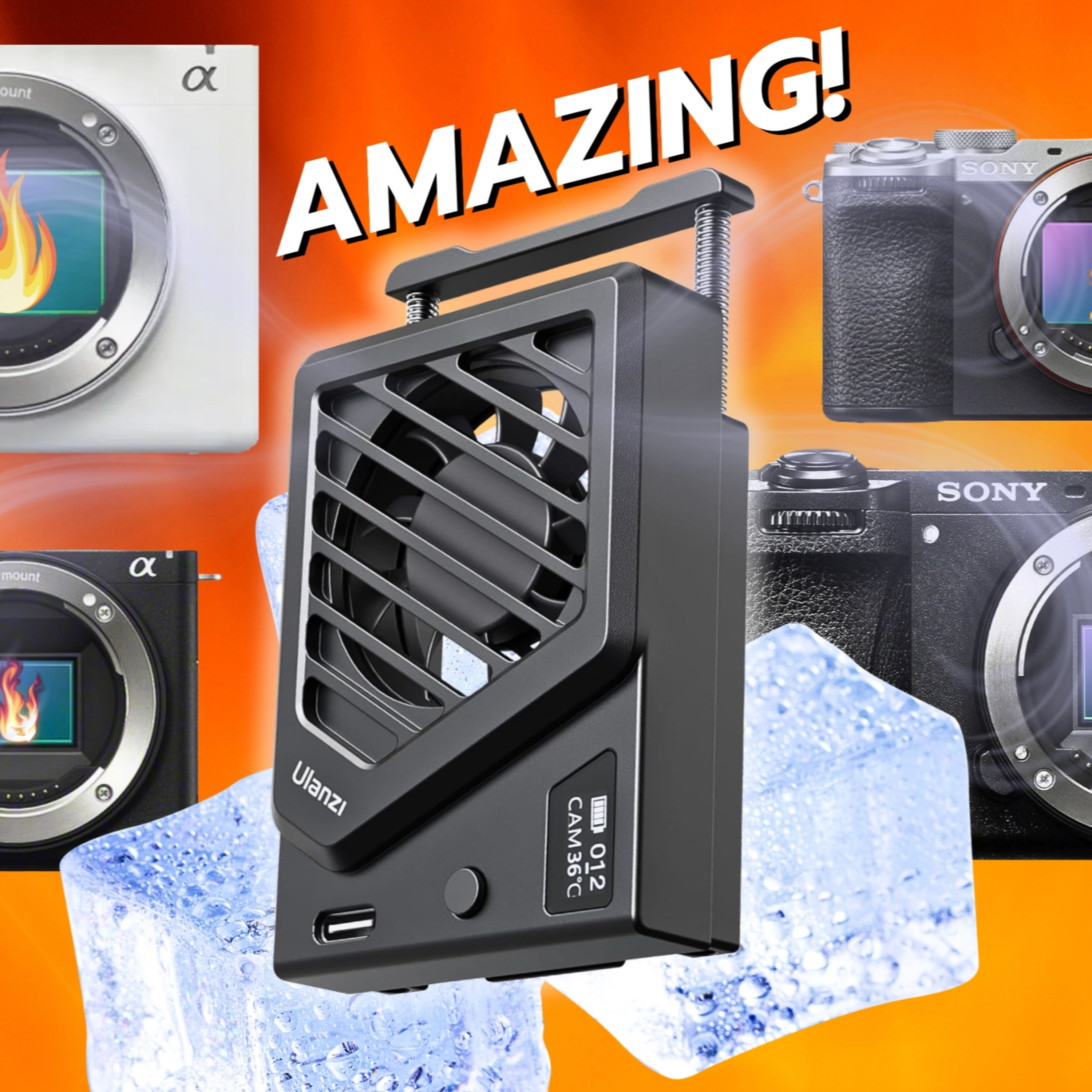 Have One Of These Cameras? GET THIS FAN! - Ulanzi Camera Cooling Fan - Overheating Issues SOLVED! episode artwork