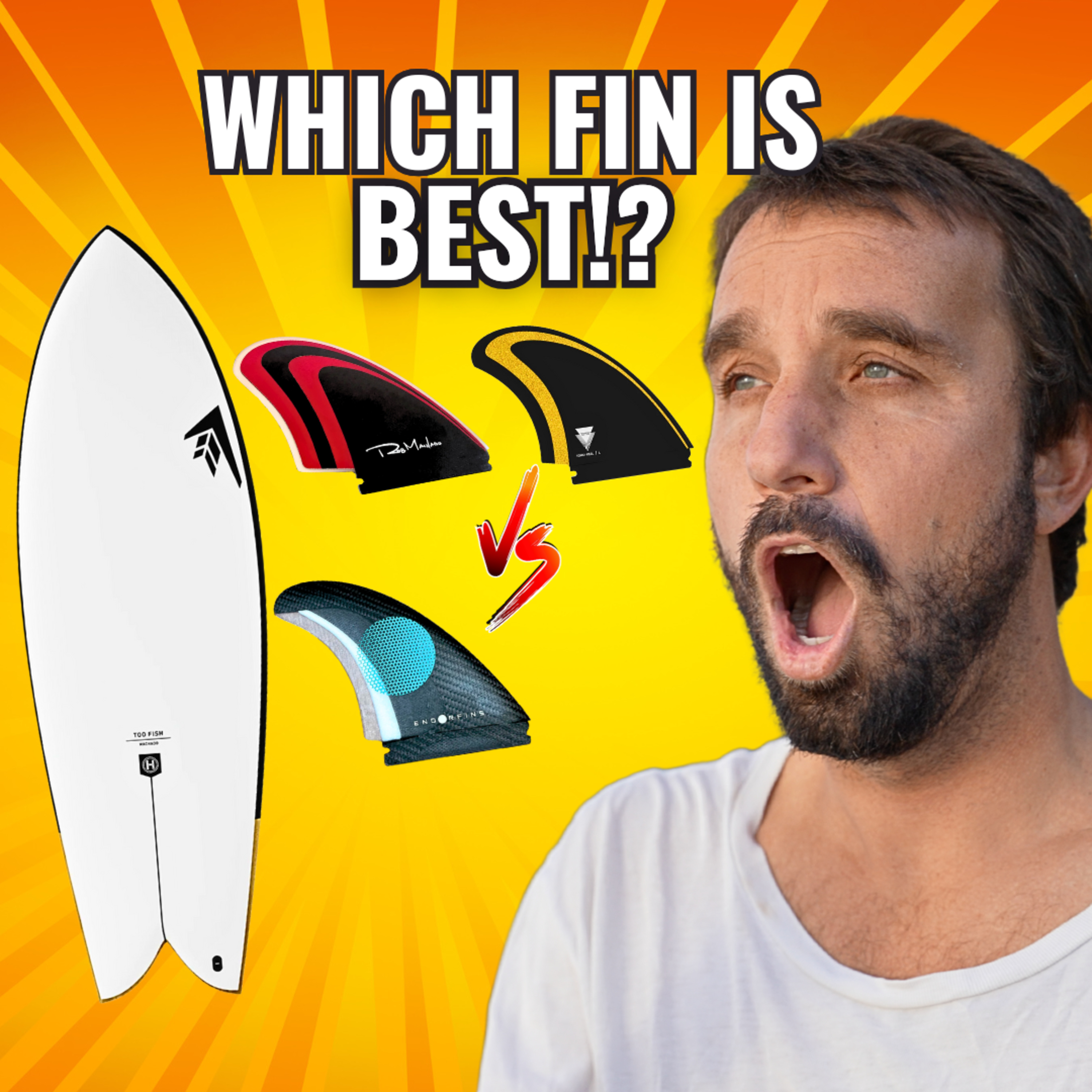FIREWIRE TOO FISH Surfboard Review & EPIC Twin Fin Battle! - Machado vs Slater vs Tomo - Who WINS? episode artwork