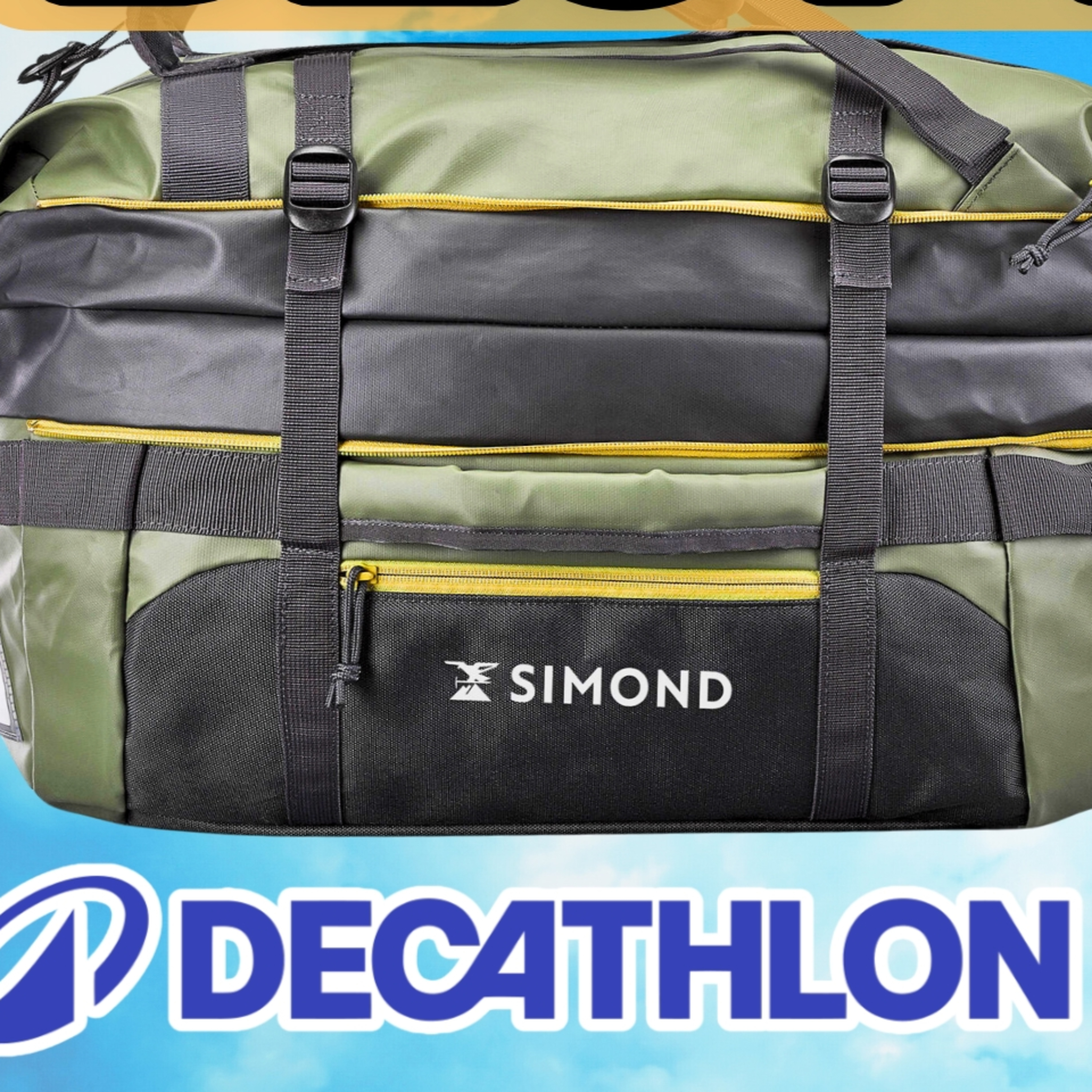 #233 - DECATHLON SIMOND 500 Extend 40-60L Duffel Bag Review - BEST Water Repellent Outdoor Travel Backpack? episode artwork