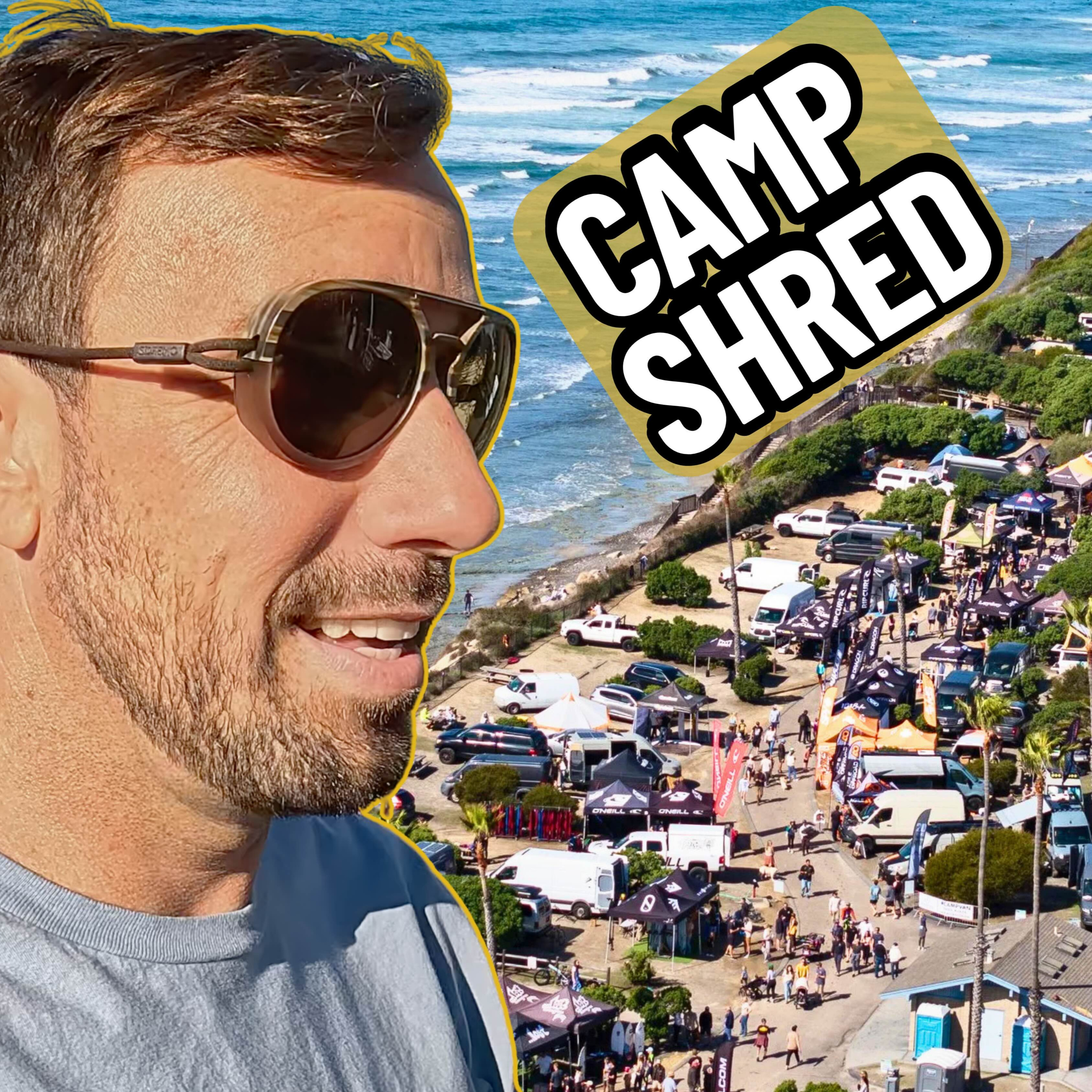 CAMP SHRED 2026 Vlog - The World's Largest Surf Demo - Walk Through (Cardiff Bye The Sea, CA) episode artwork