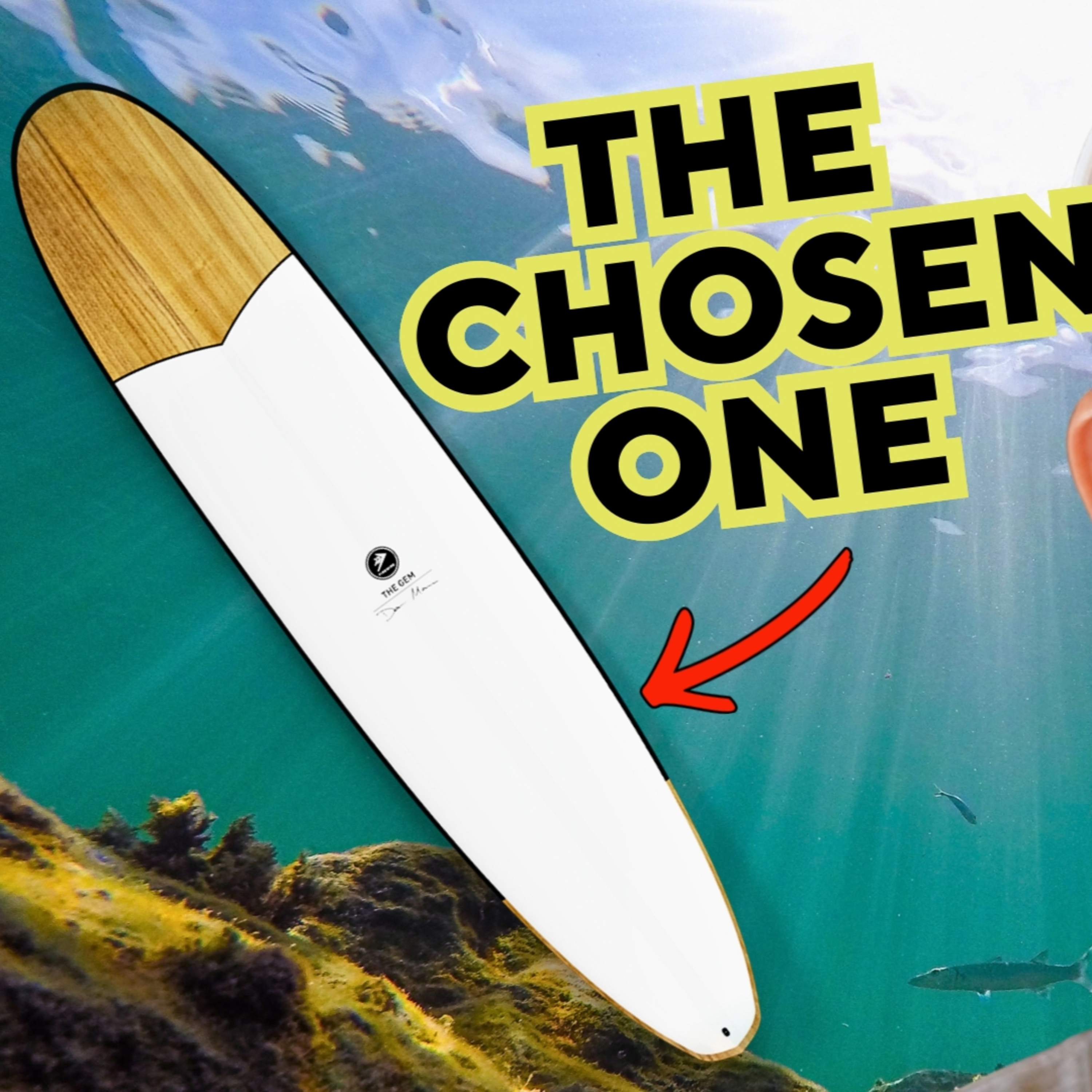 265 - Firewire THE GEM Longboard Review - Taylor Jensen's Quiver Killer for BIGGER Surfboards episode artwork