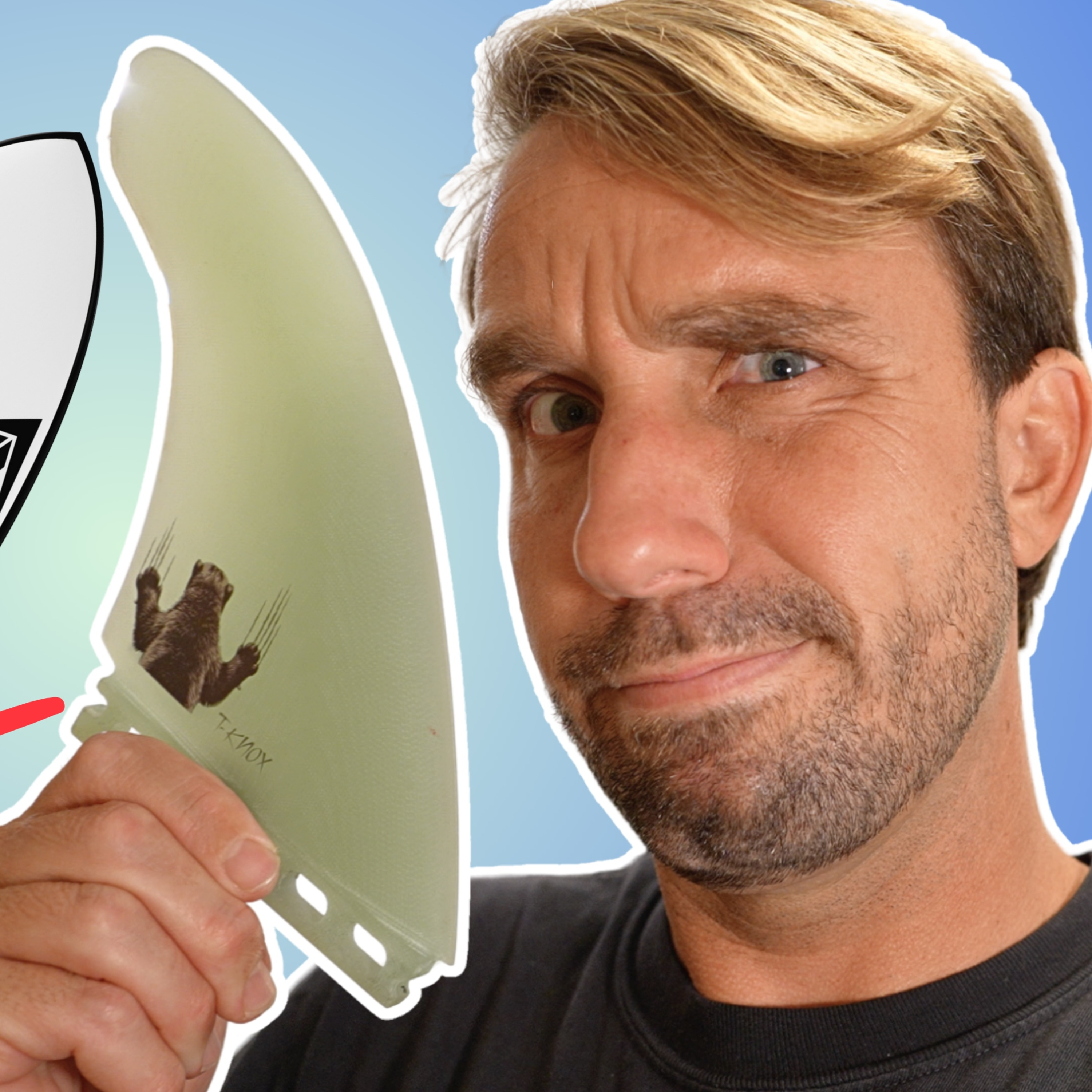 Best BIG WAVE Fins for the MACHADOCADO? NVS Taylor Knox Wolverine Twin Tested + Rake Fins EXPLAINED! episode artwork