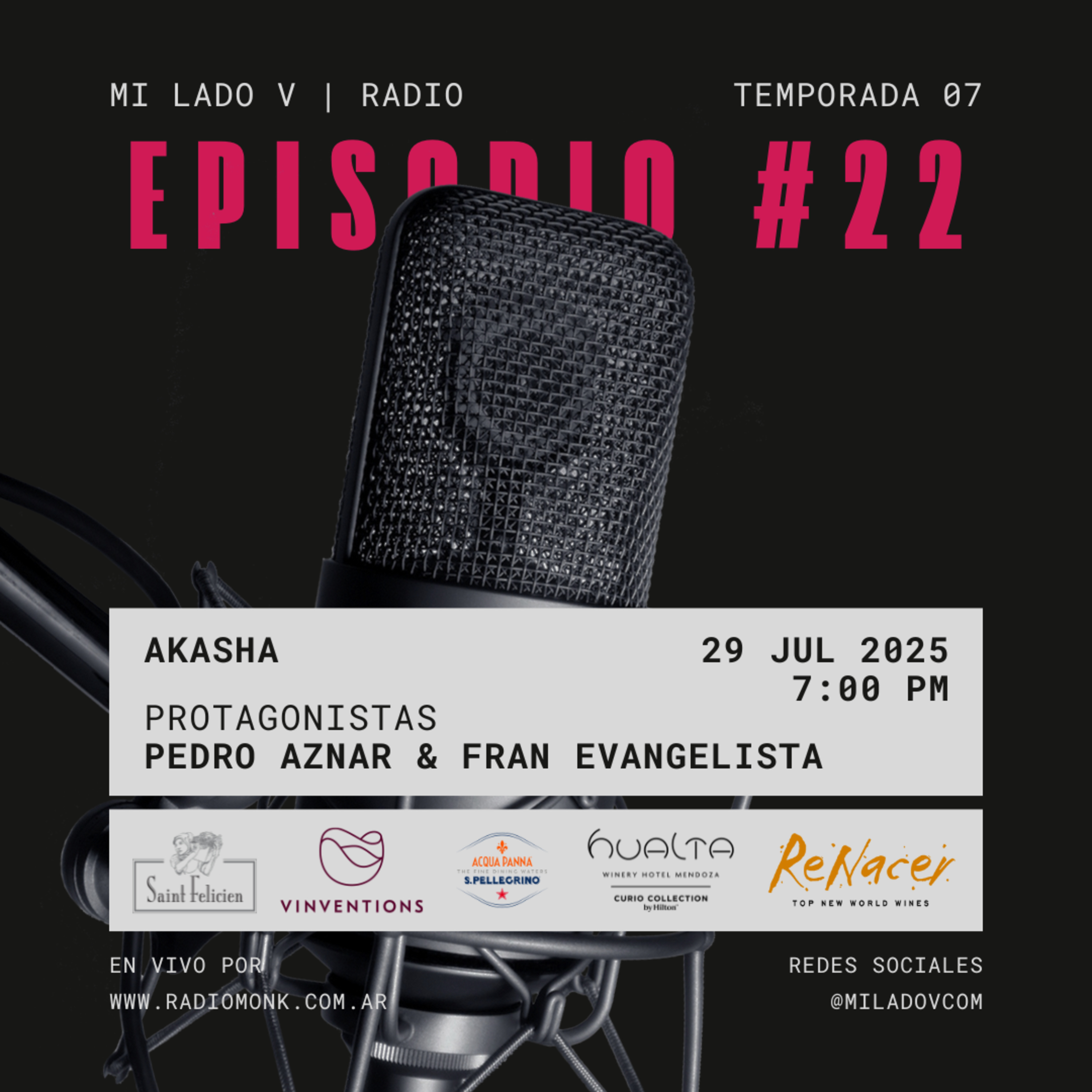 Akasha | Pedro Aznar & Francisco Evangelista | S07E22