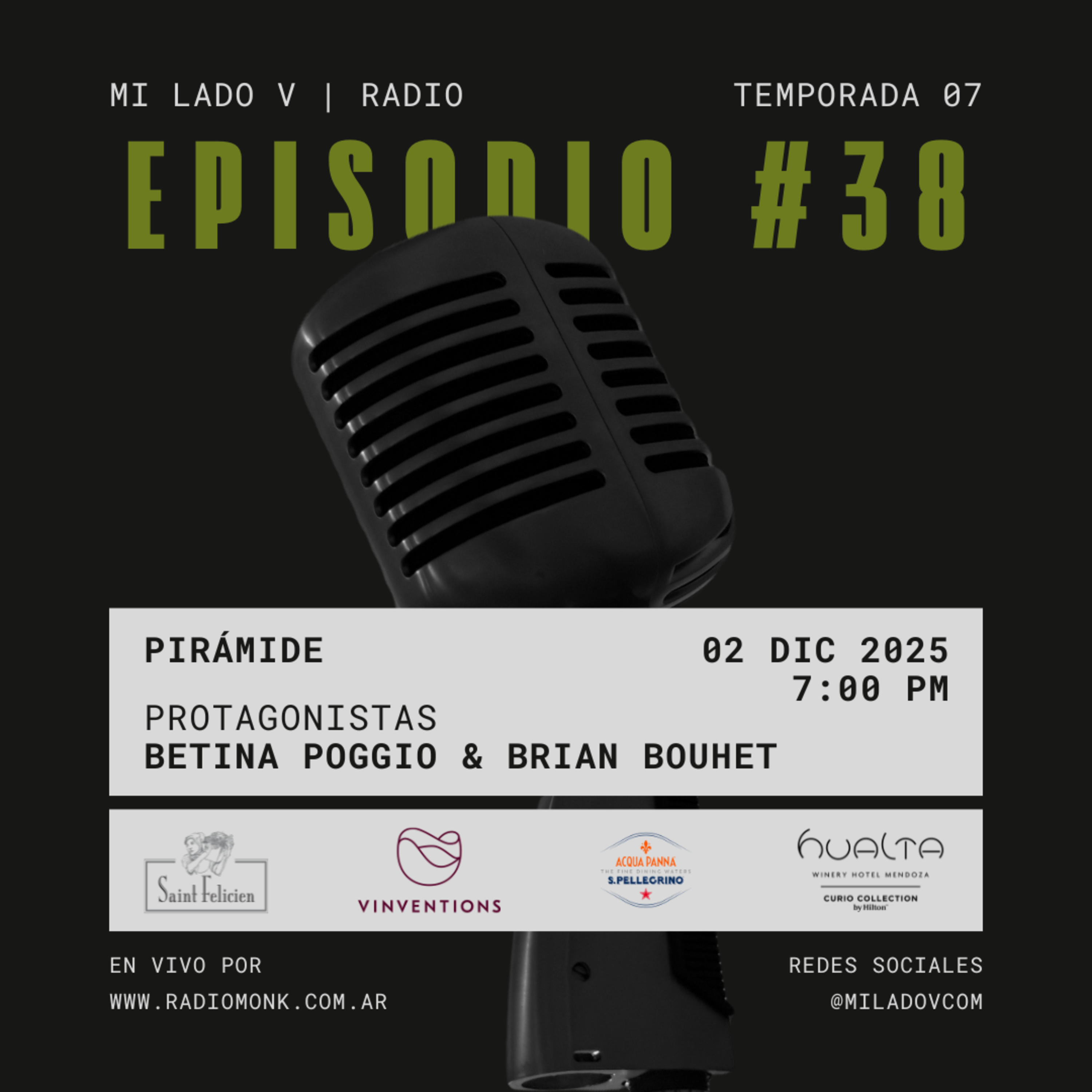 Pirámide | Betina Poggio & Brian Bouhet | S07E38