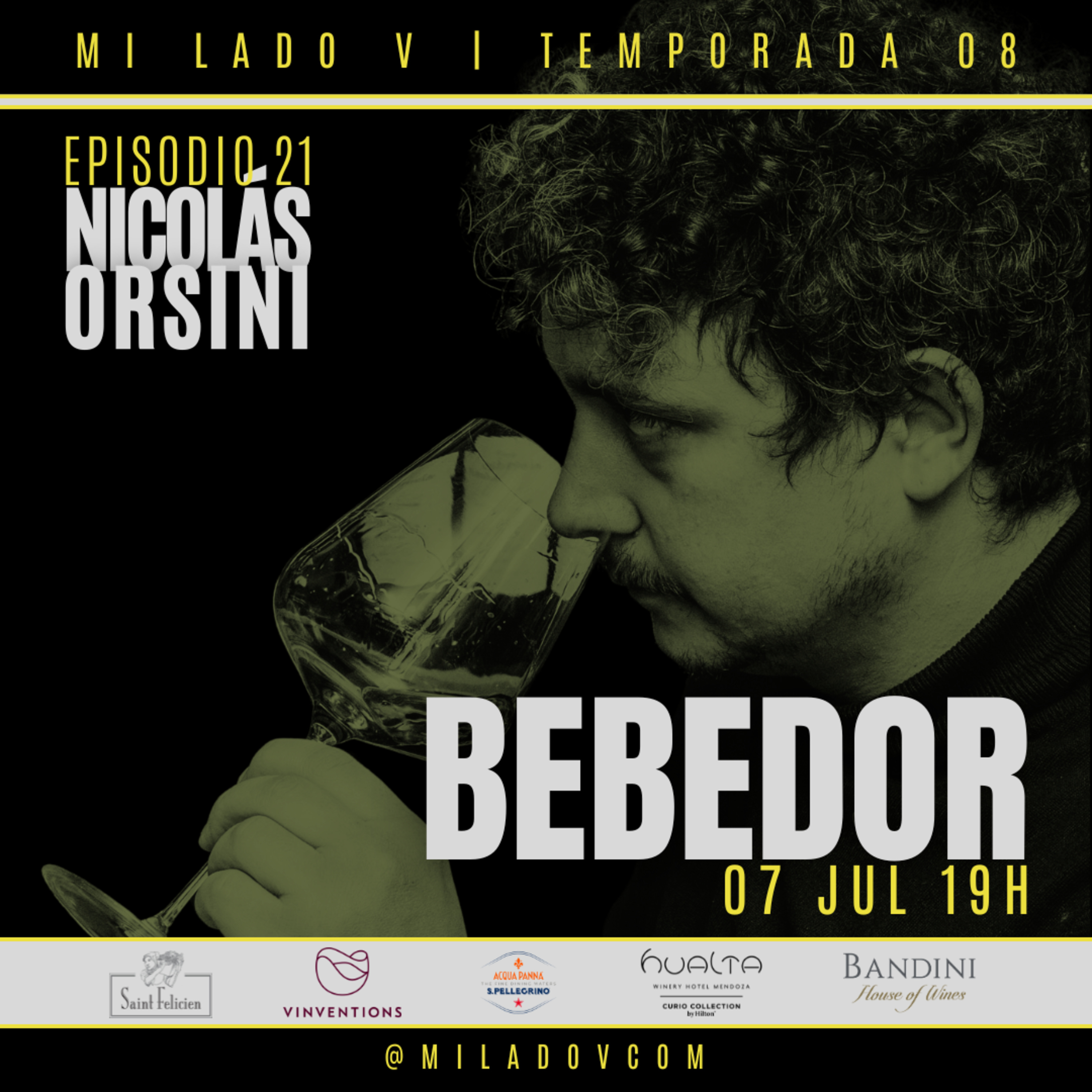 Bebedor | Nicolás Orsini | S08E21